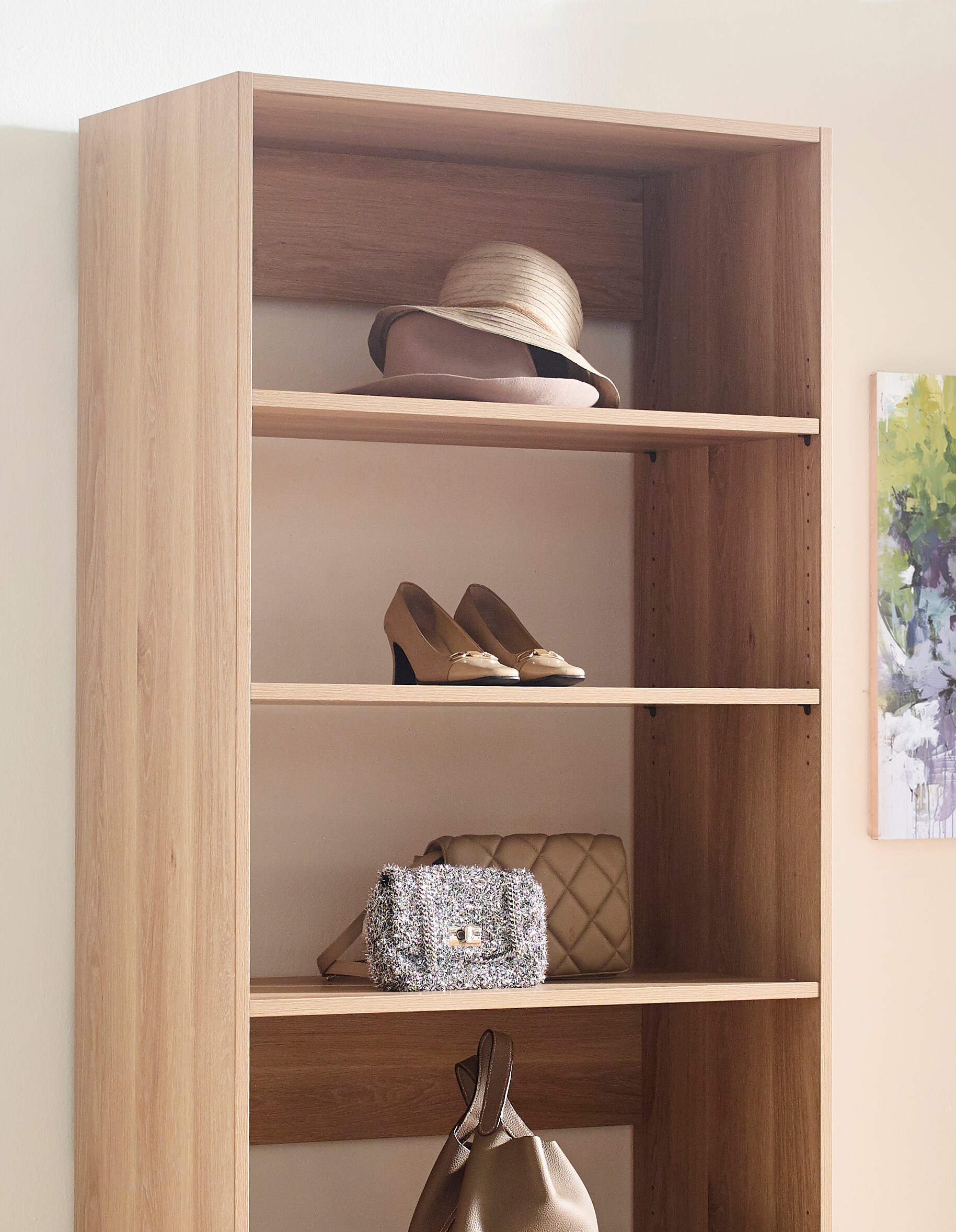 Klair Living PROSPER-E OAK Wood-Closet-Kits - View #2