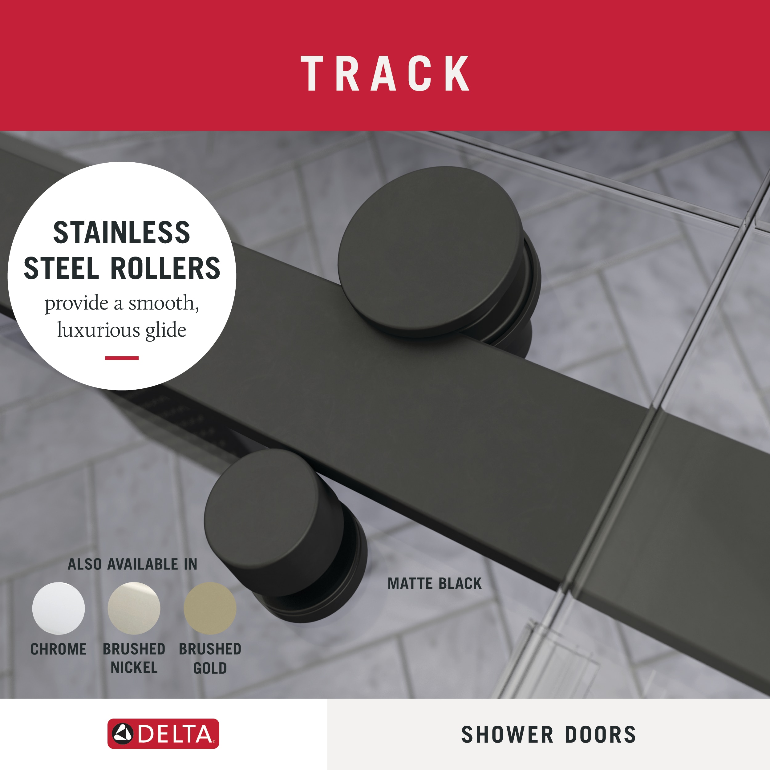 Delta SDES860-MB-R Shower-Doors - View #5