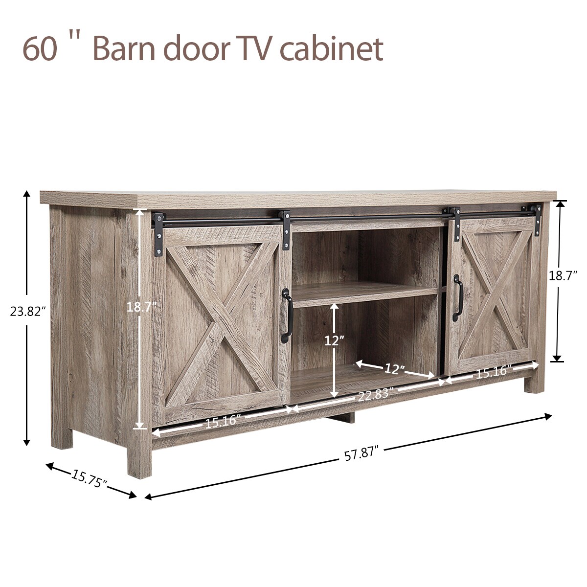 Afoxsos LWMX008 Tv-Stands - View #9