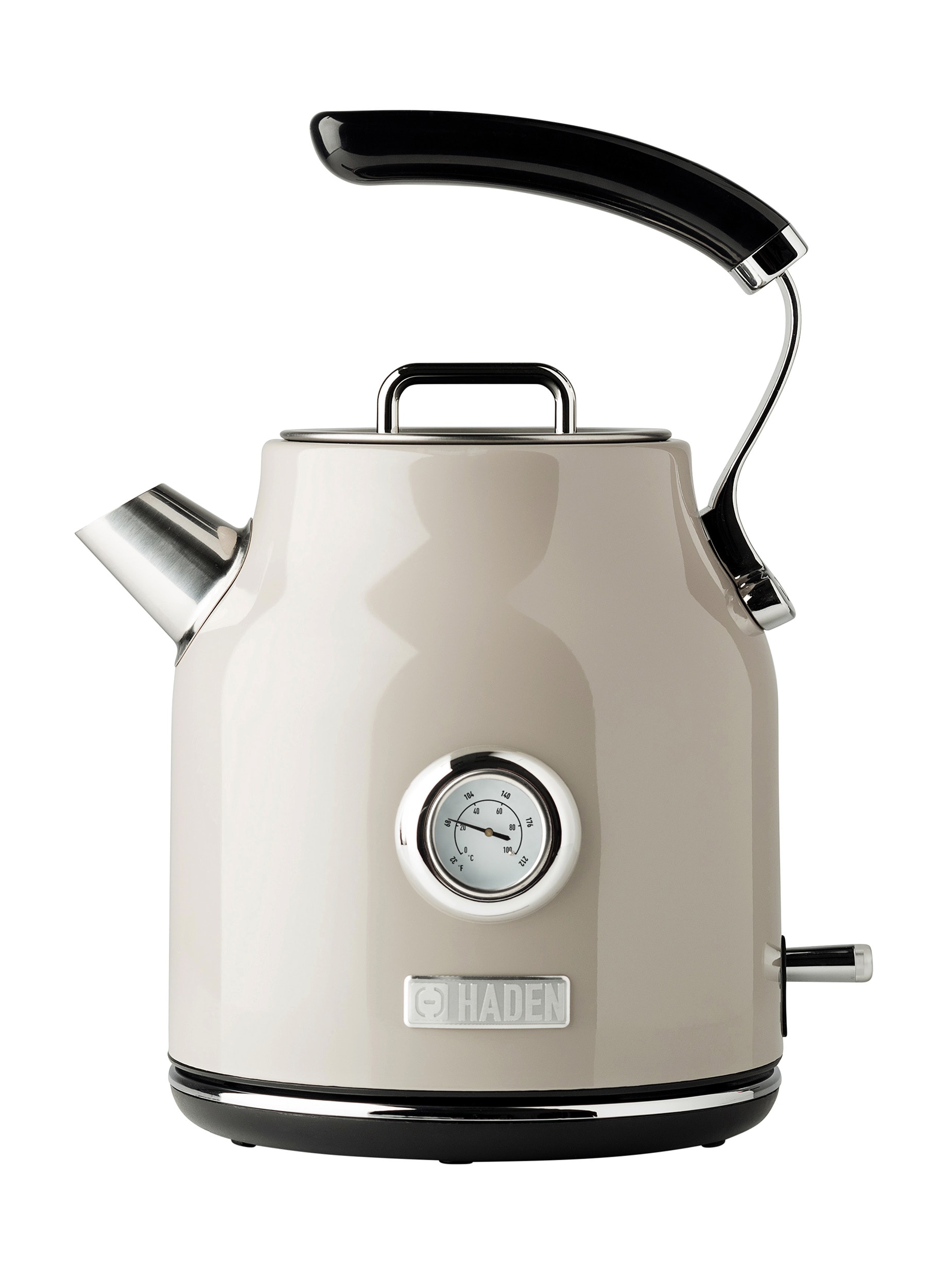 Haden 75043 Heritage 1.7 Liter (7 Cup) Stainless Steel Electric Kettle with  Auto Shut-Off and Boil Dry Protection, English Rose