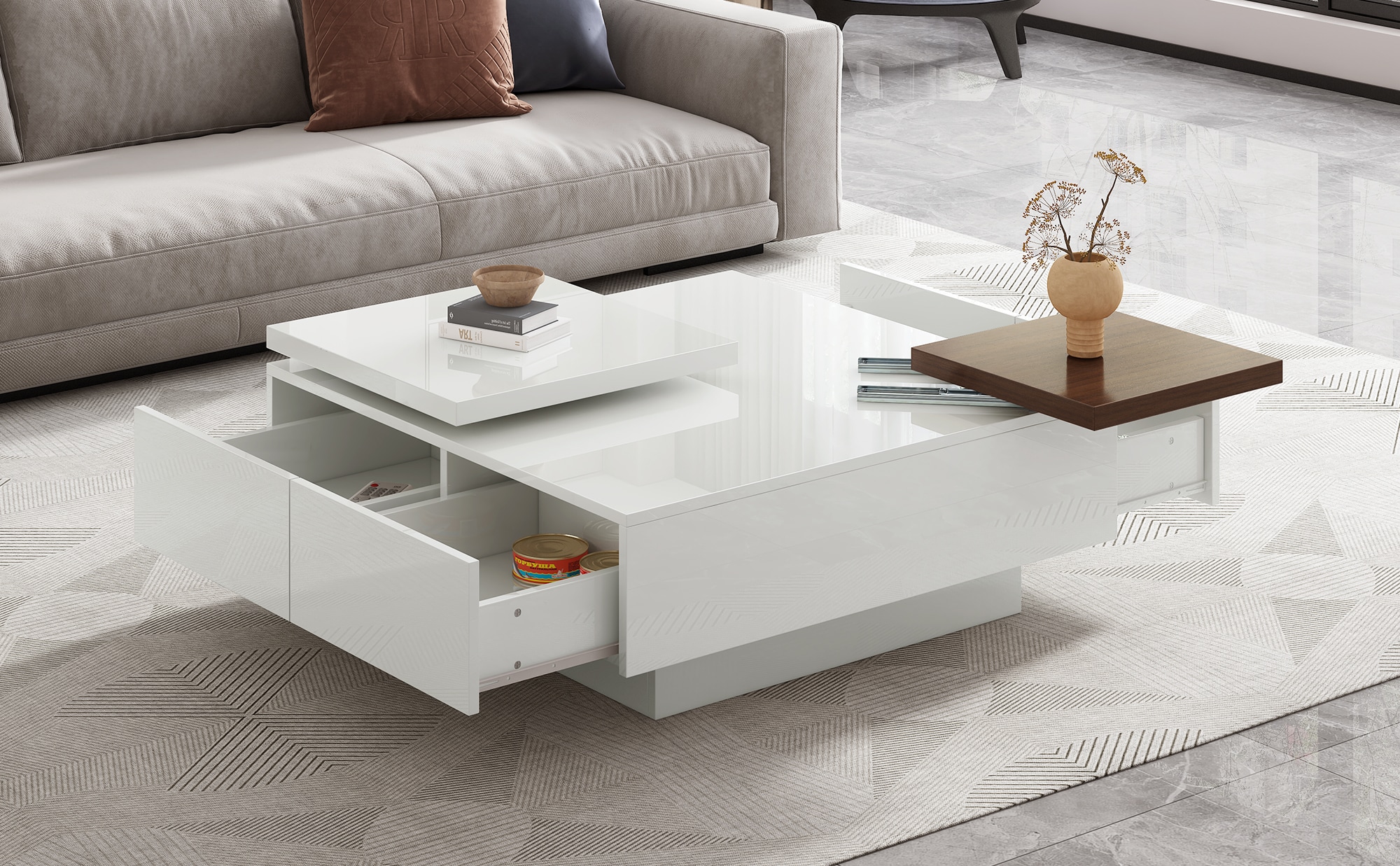 ModernLuxe L3P-WF324734AAK Coffee-Tables - View #2