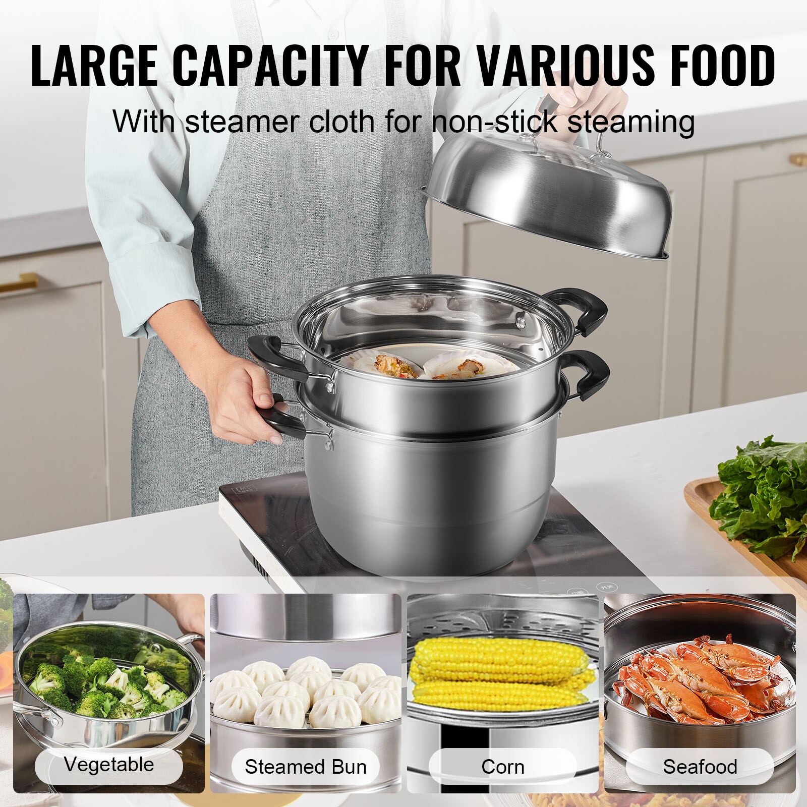 VEVOR SCZG28CM0000NDJSGV0 Stock-Pots - View #4
