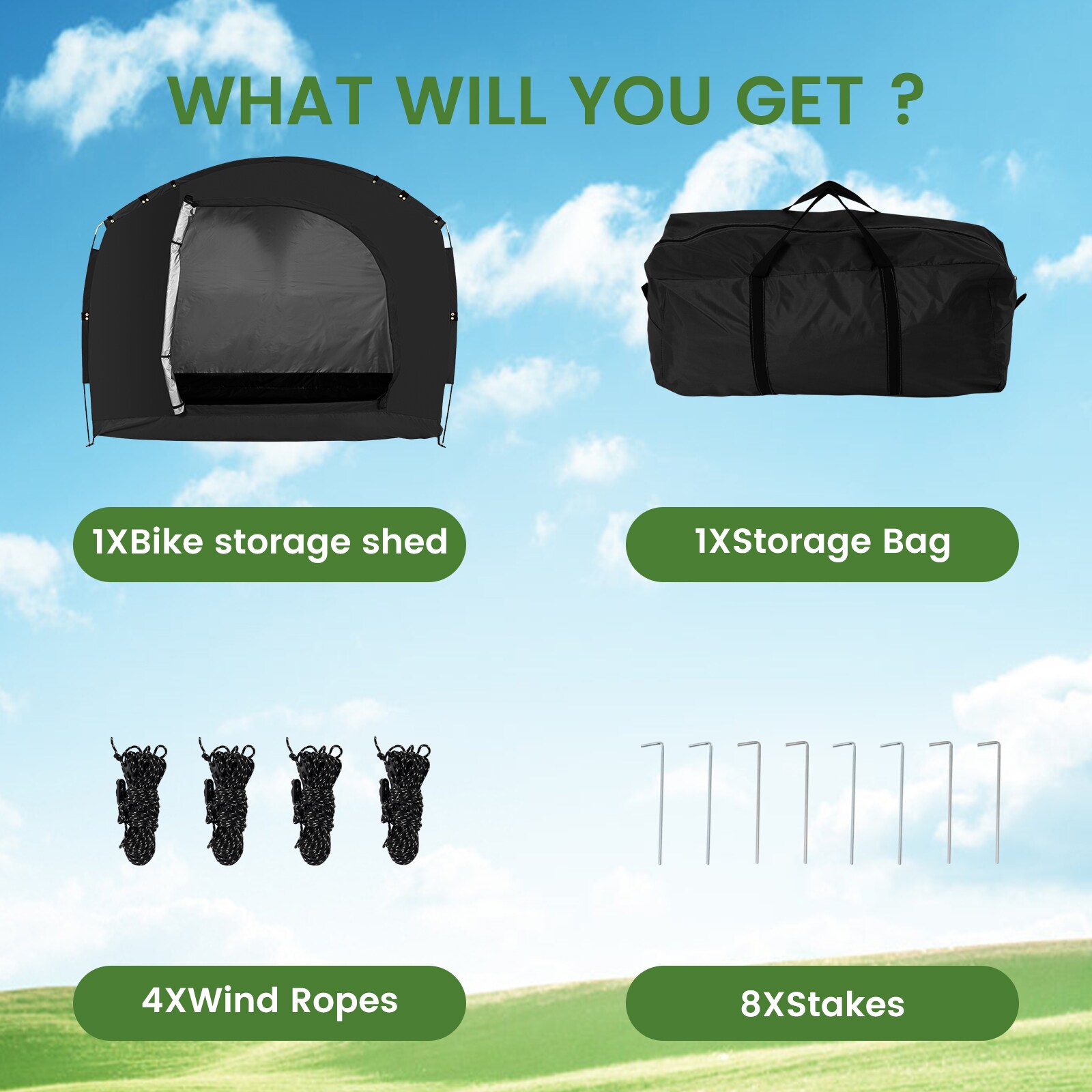 Esazn SOZXCPJ-SDZP-S-BK Canopy-Storage - View #9