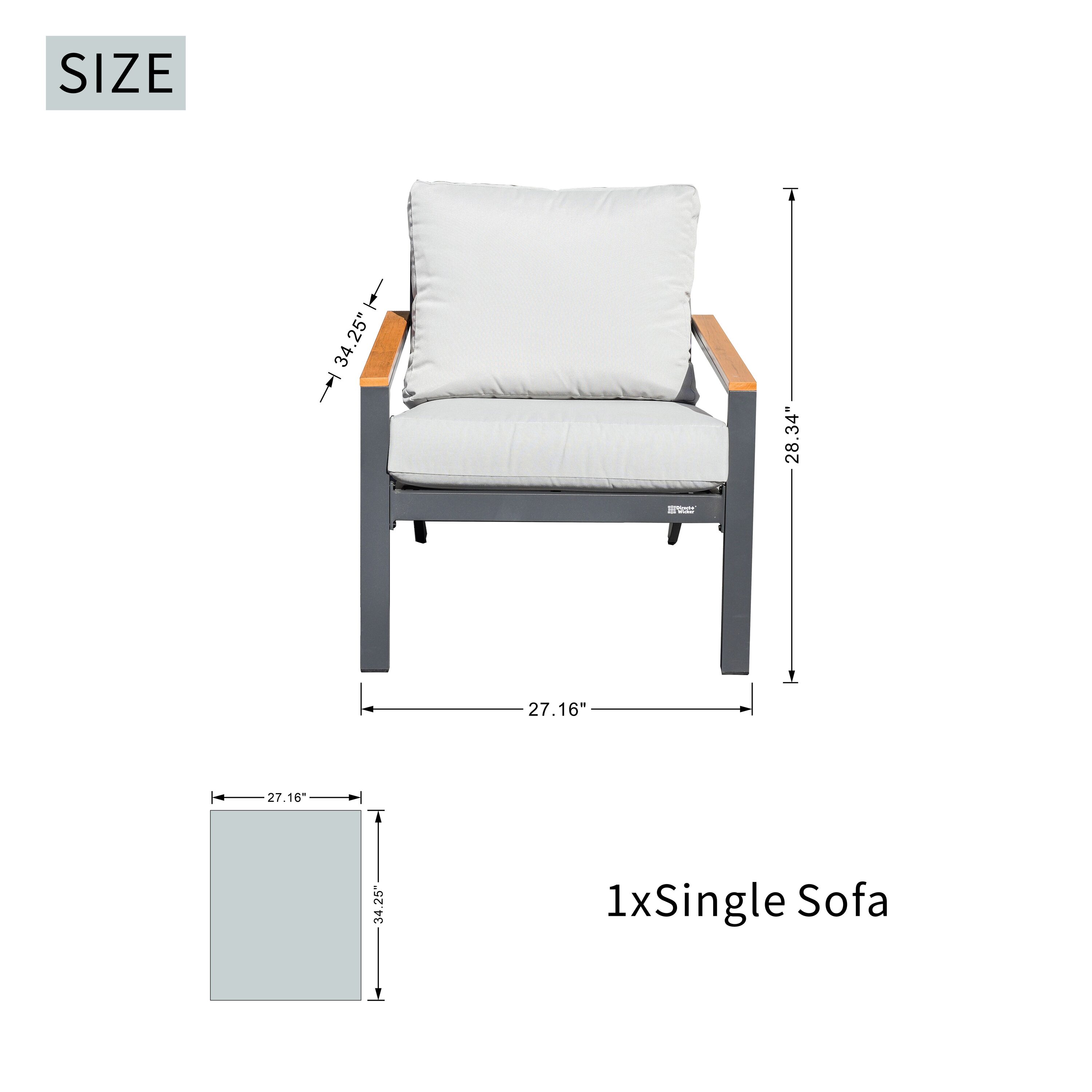 Moda Furnishings MAG-2140-2481TLS Patio-Conversation-Sets - View #6