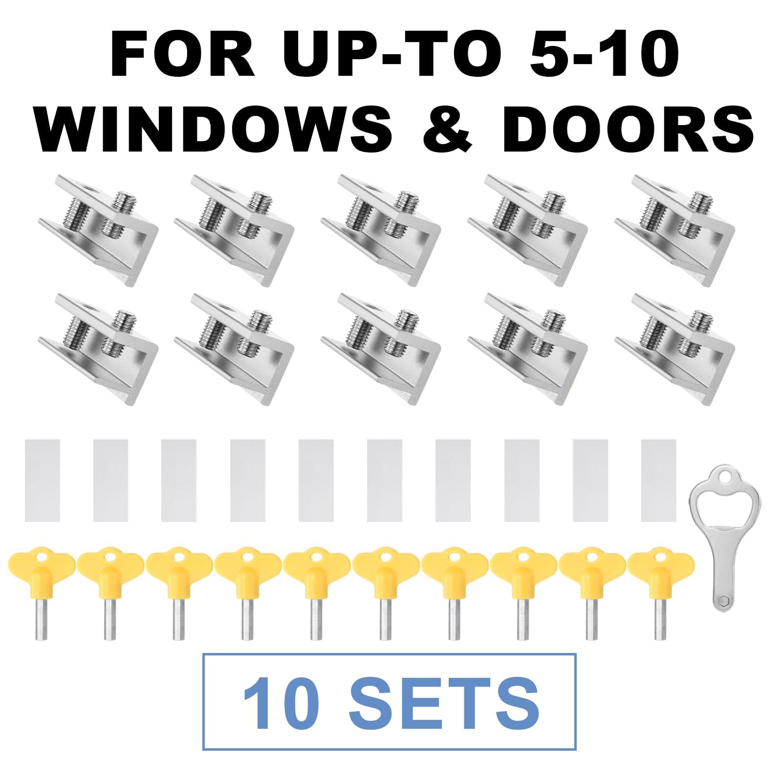 Linder Group Inc L3BS3RZX Horizontal-Sliding-Window-Sash-Locks - View #8