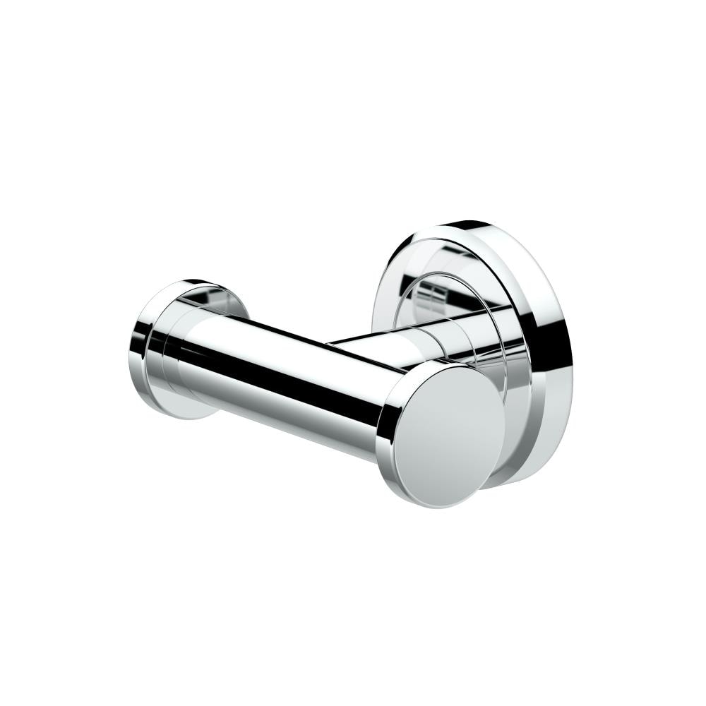 Gatco Designer 2 Chrome Double-Hook Wall Mount Towel Hook in the Towel Hooks  department at