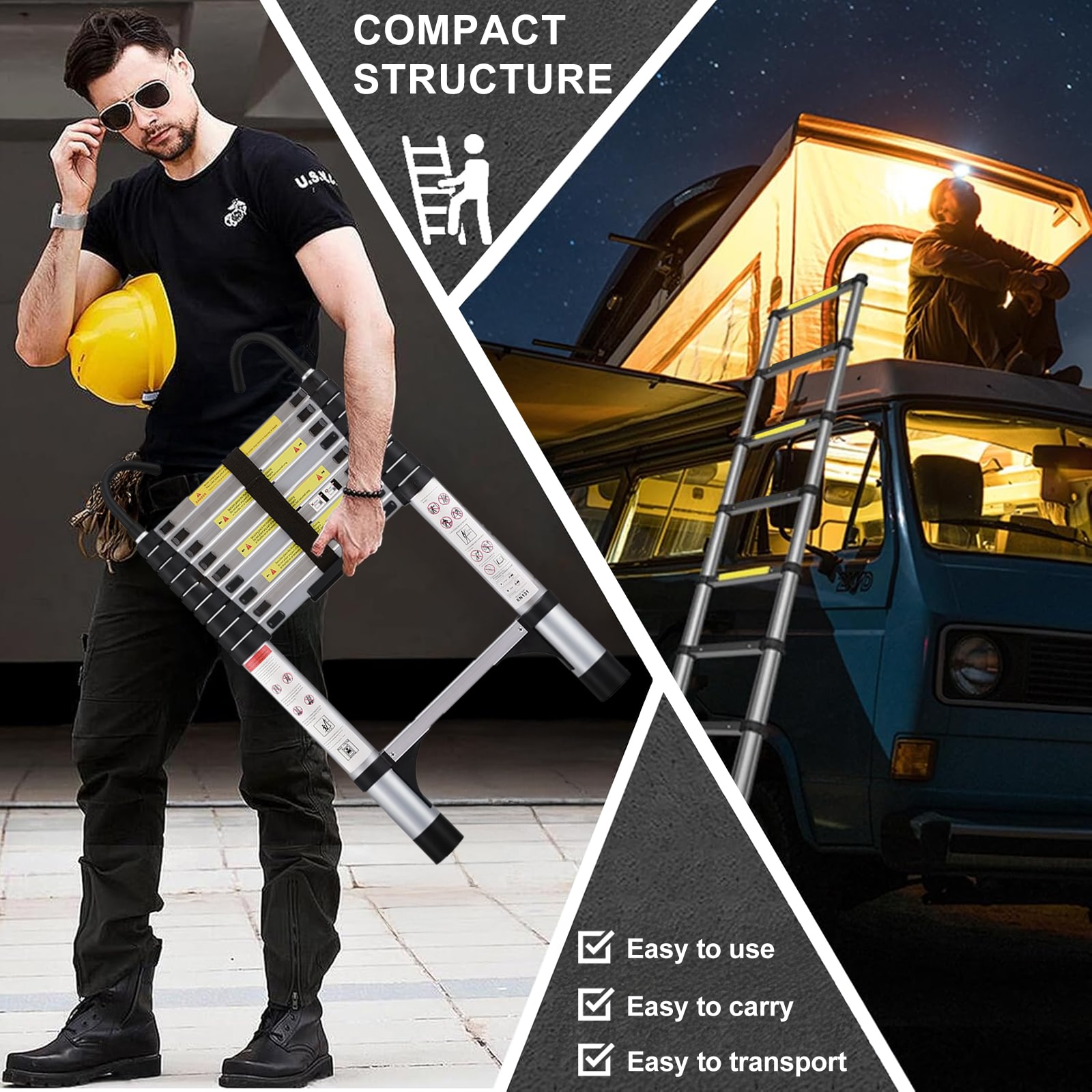 Siavonce XH06829 Extension-Ladders - View #8