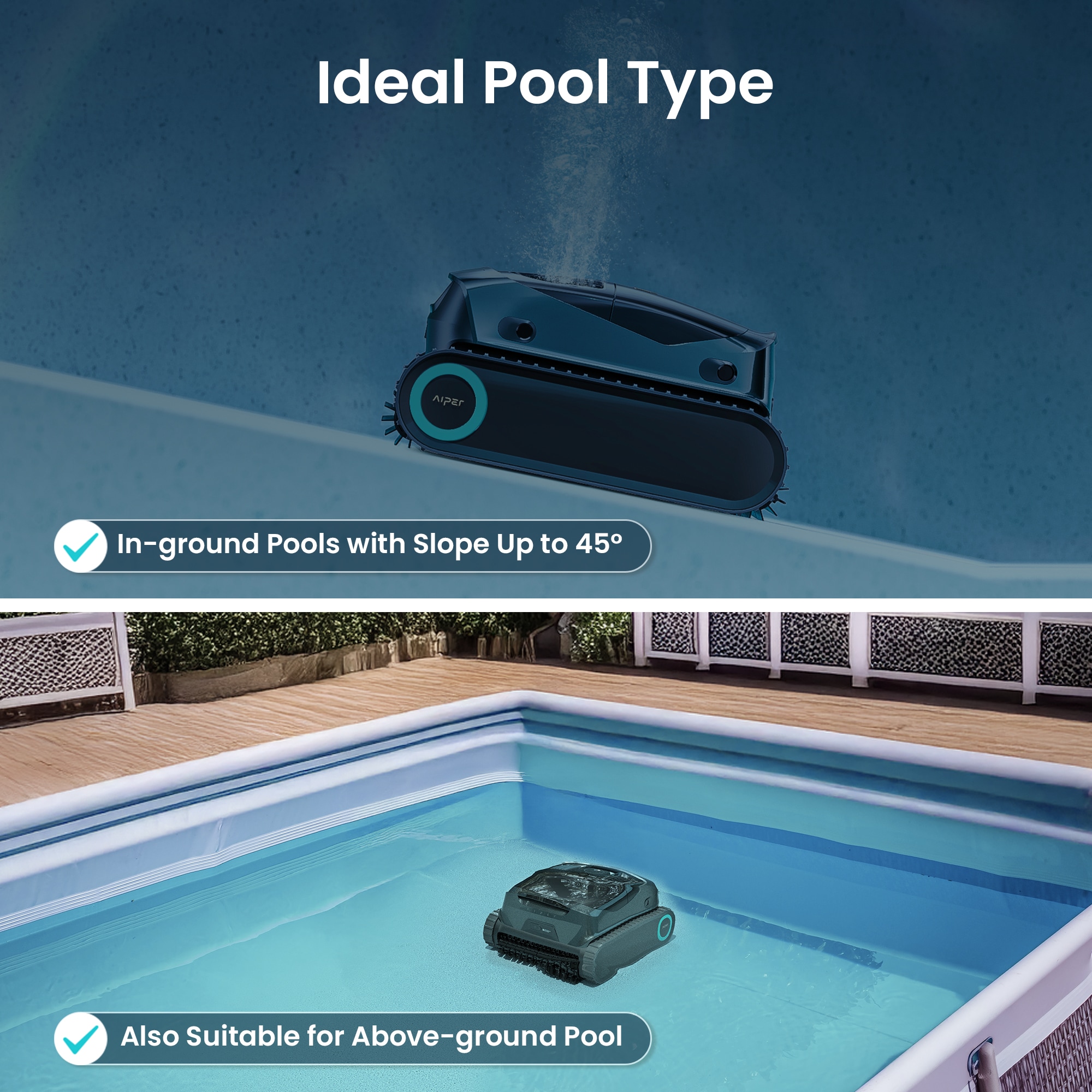 Aiper SCUBA X1 PRO Pool-Vacuums - View #4