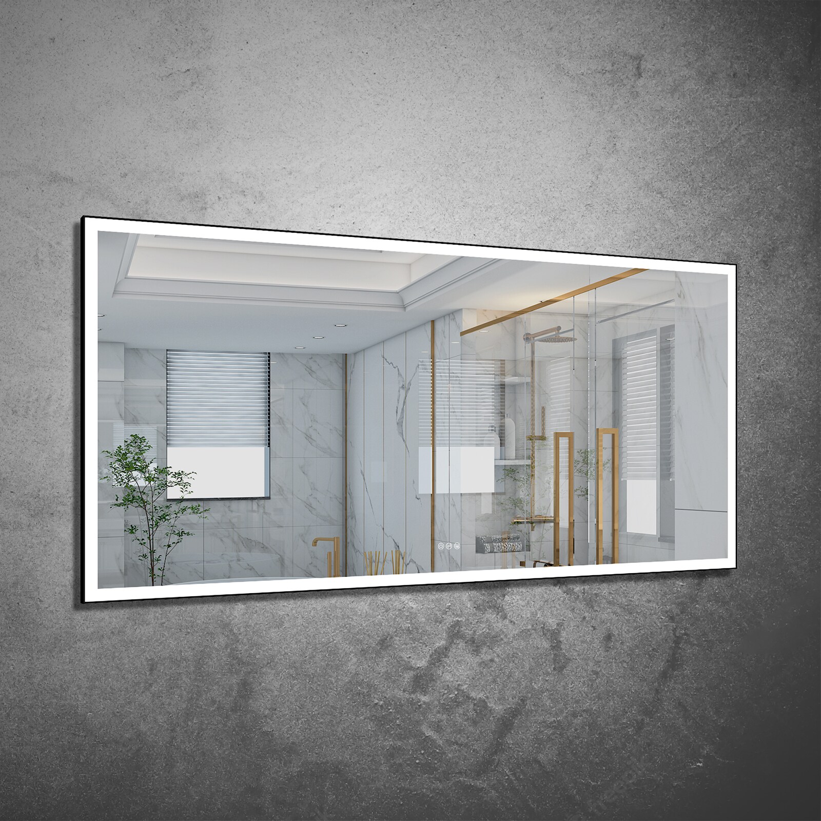 Forclover TAK-LM02F03672 Framed-Bath-Mirrors - View #5