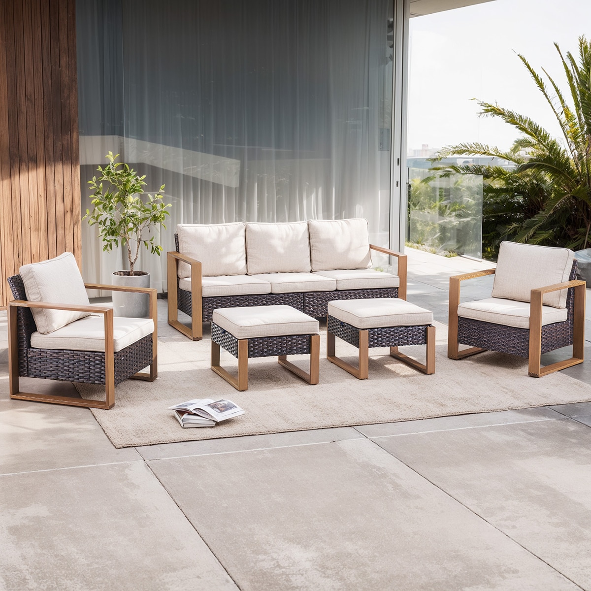 Rilyson FS126128130-2 Patio-Conversation-Sets - View #3