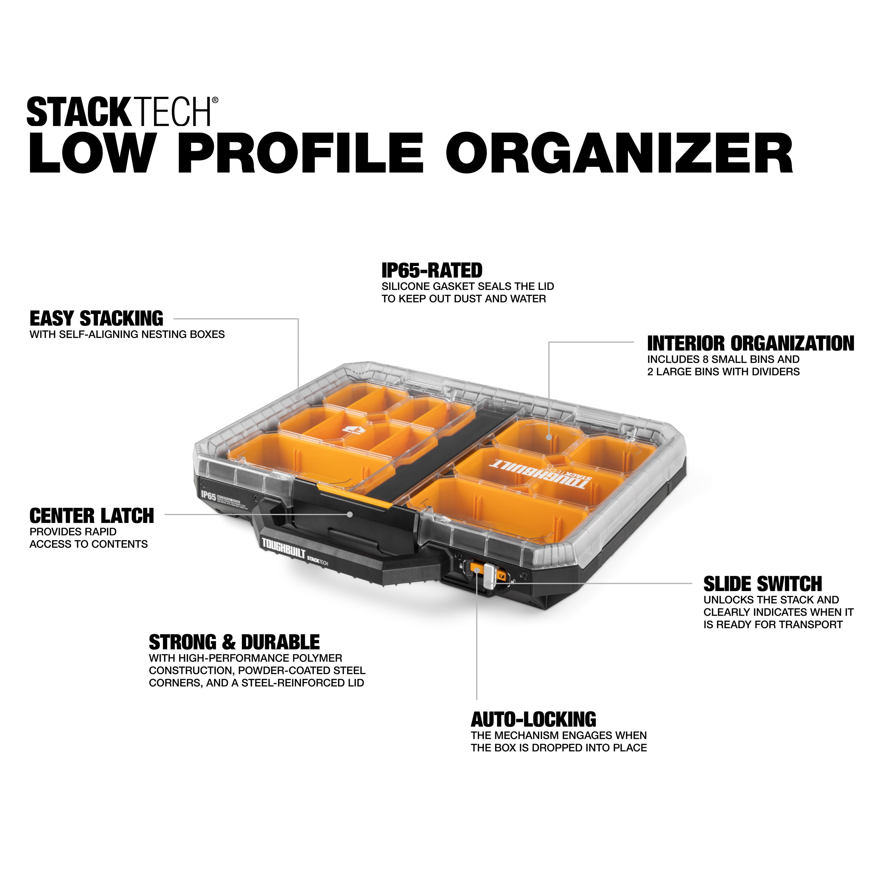 TOUGHBUILT TB-B1S3-B-70R-B Tool-Boxes - View #9