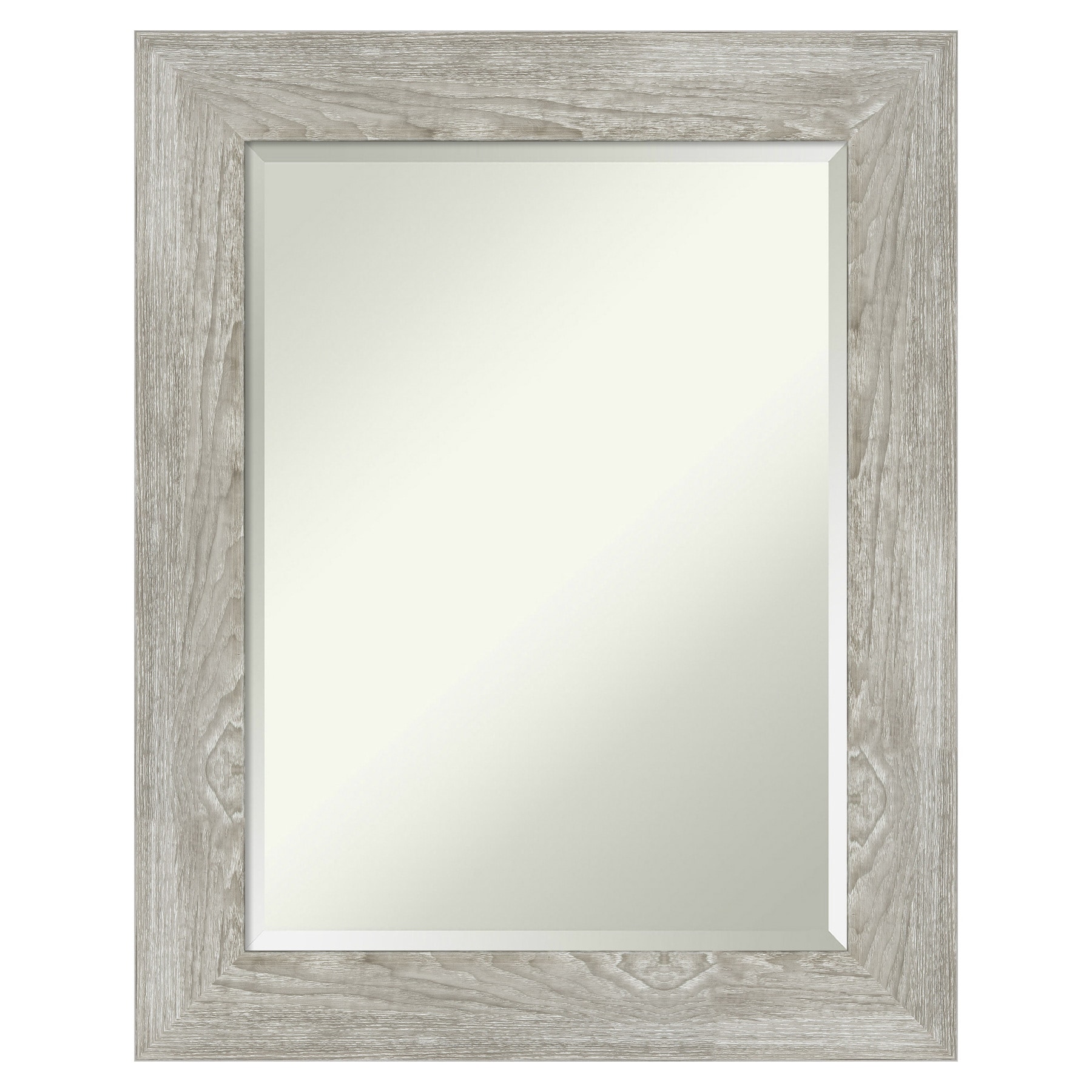 Amanti Art A17005479752 Dove Greywash 24-Inches W x 30-Inches H Rectangle Dove Greywash Framed Wall Mirror