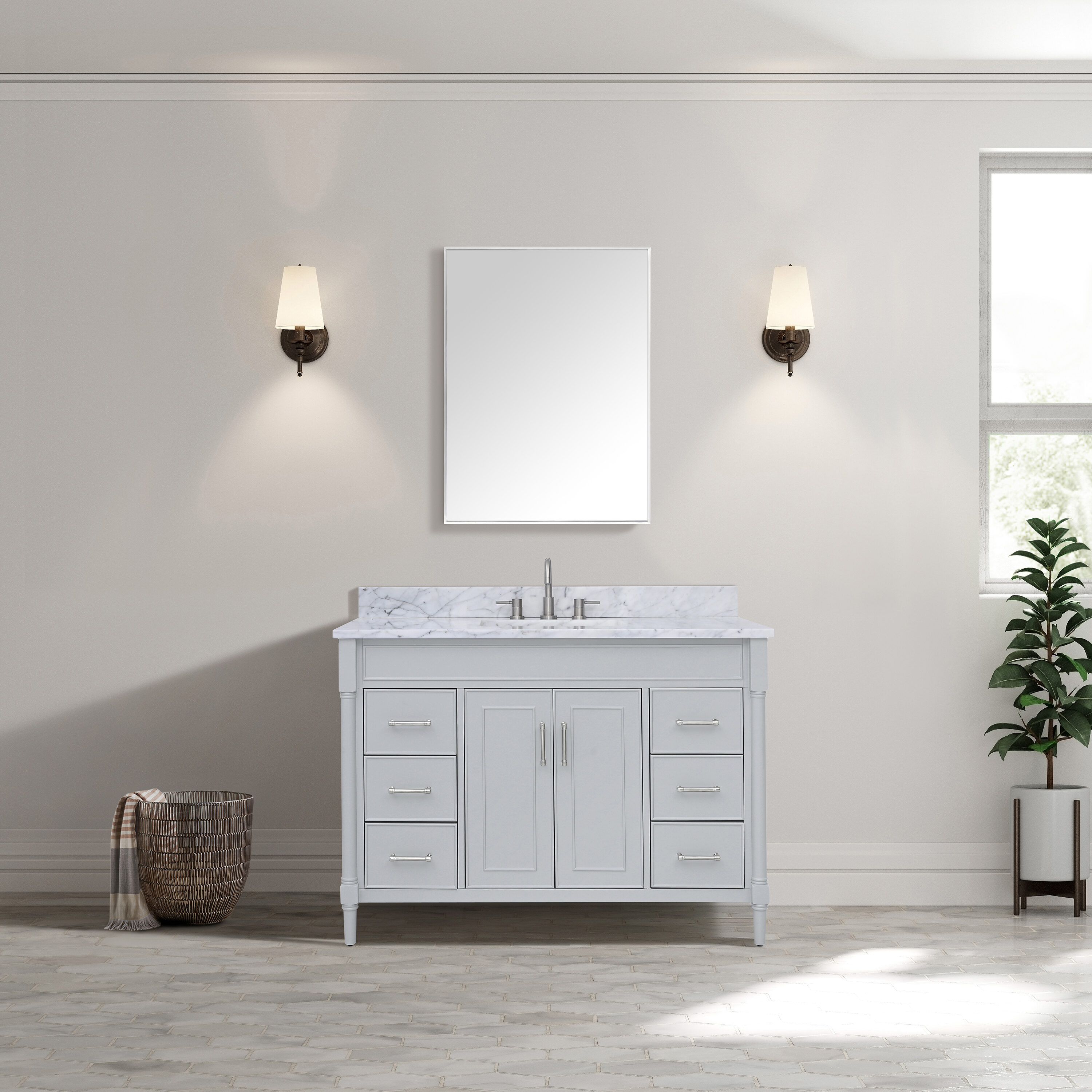 Avanity BRISTOL-VS49-LG-C Bath-Vanity-Combo - View #4