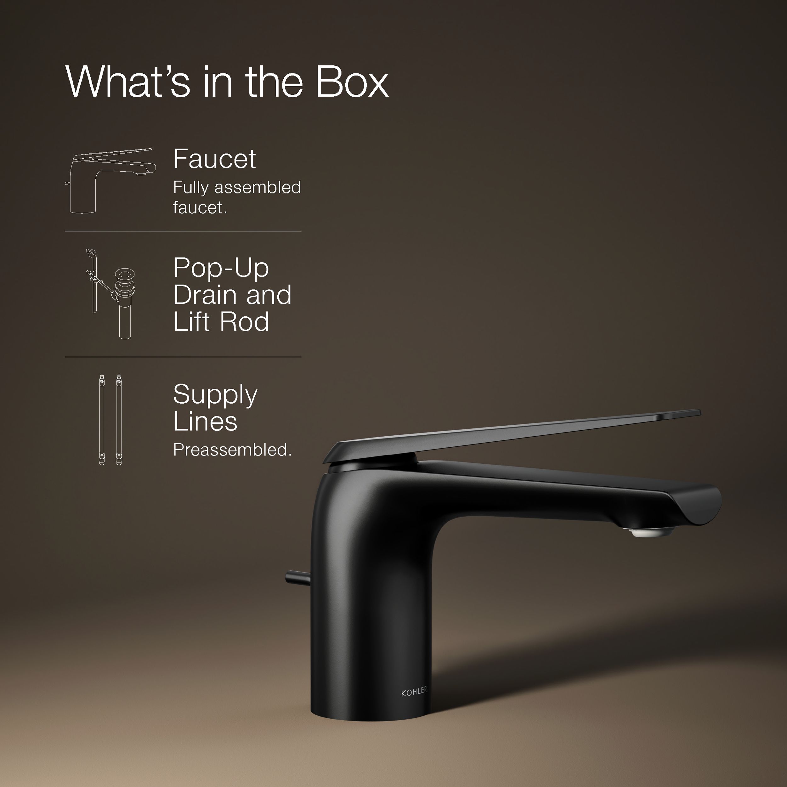 KOHLER K-97345-4-BL Lavatory-Faucets - View #13