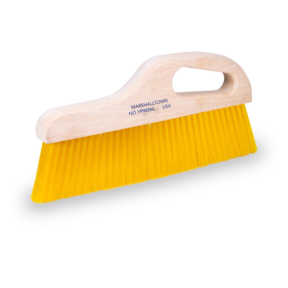 Marshalltown YP985M Concrete 12-Inches Poly fiber All-purpose Push Broom