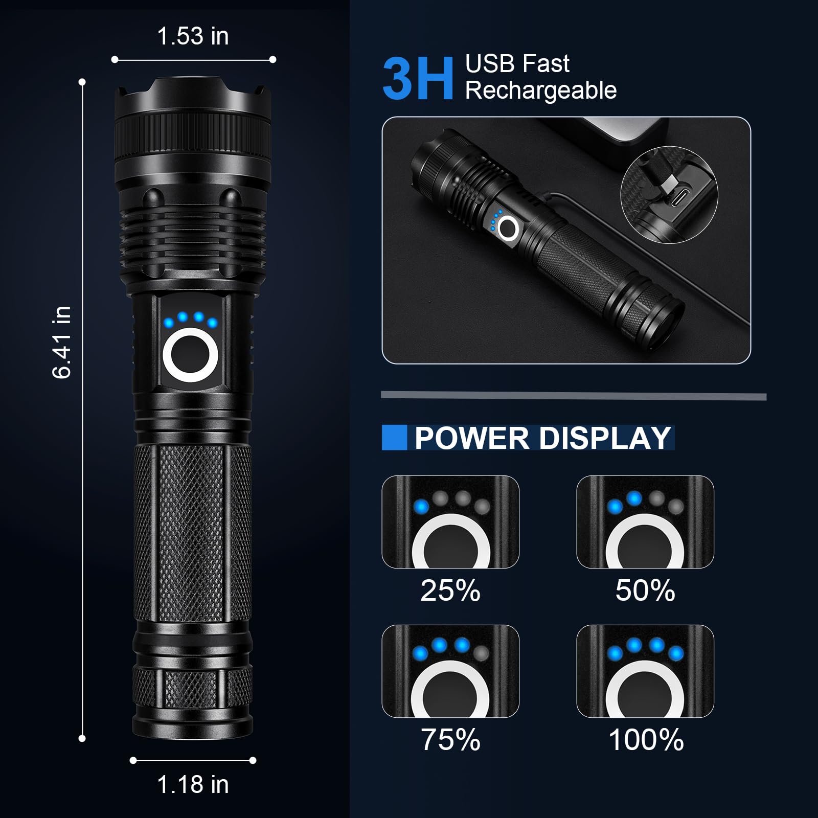 Vrbgify LVG0331H13 flashlights - View #3