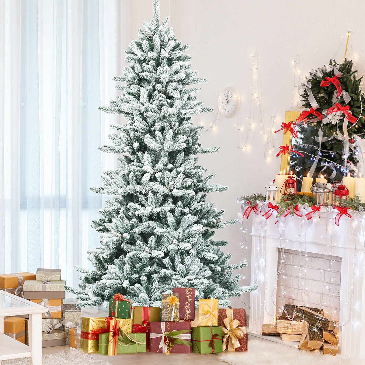 WELLFOR CM-HWY-22806 Artificial-Christmas-Trees - View #6