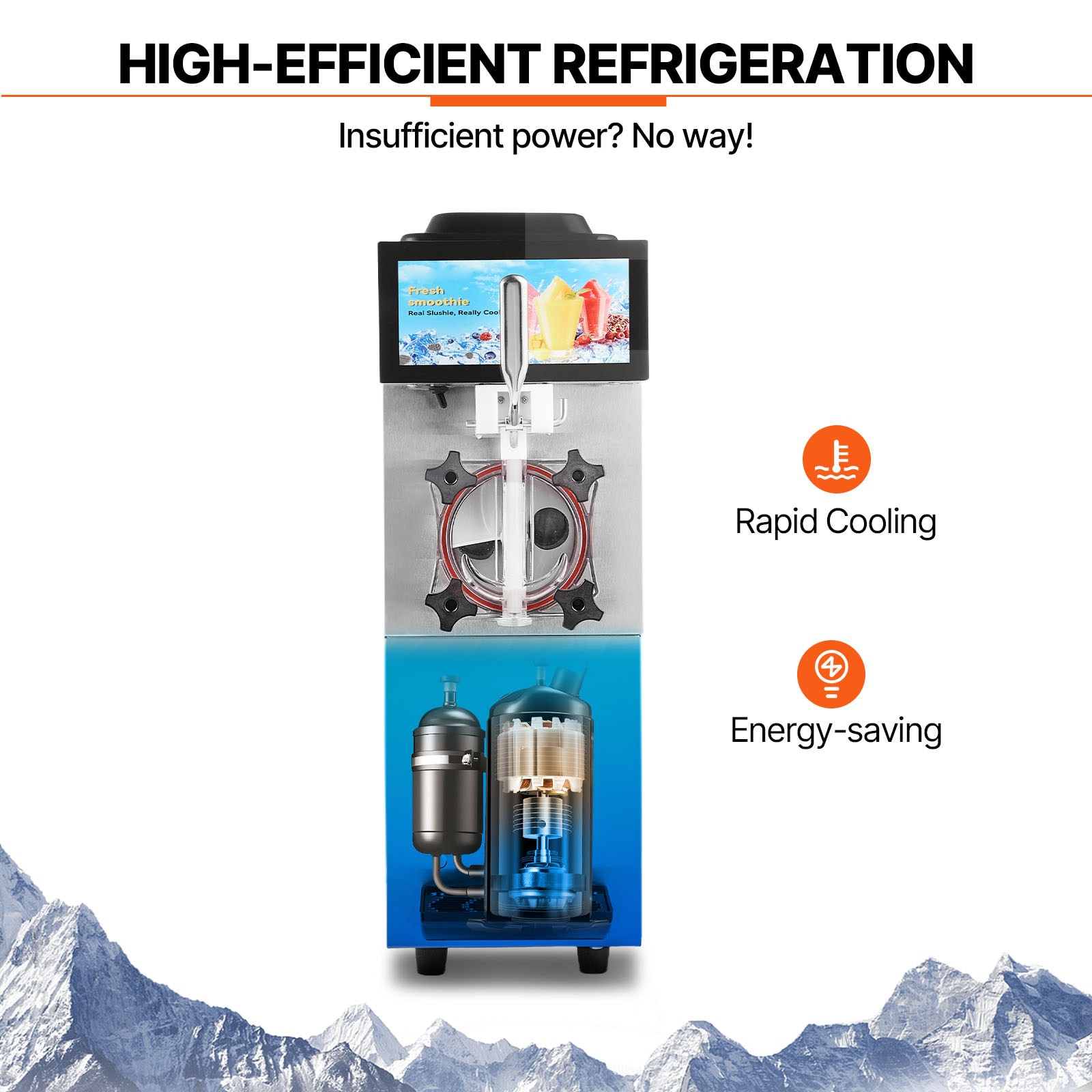VEVOR SY45L800W110VUMLYV1 Frozen-Drink-Makers - View #7