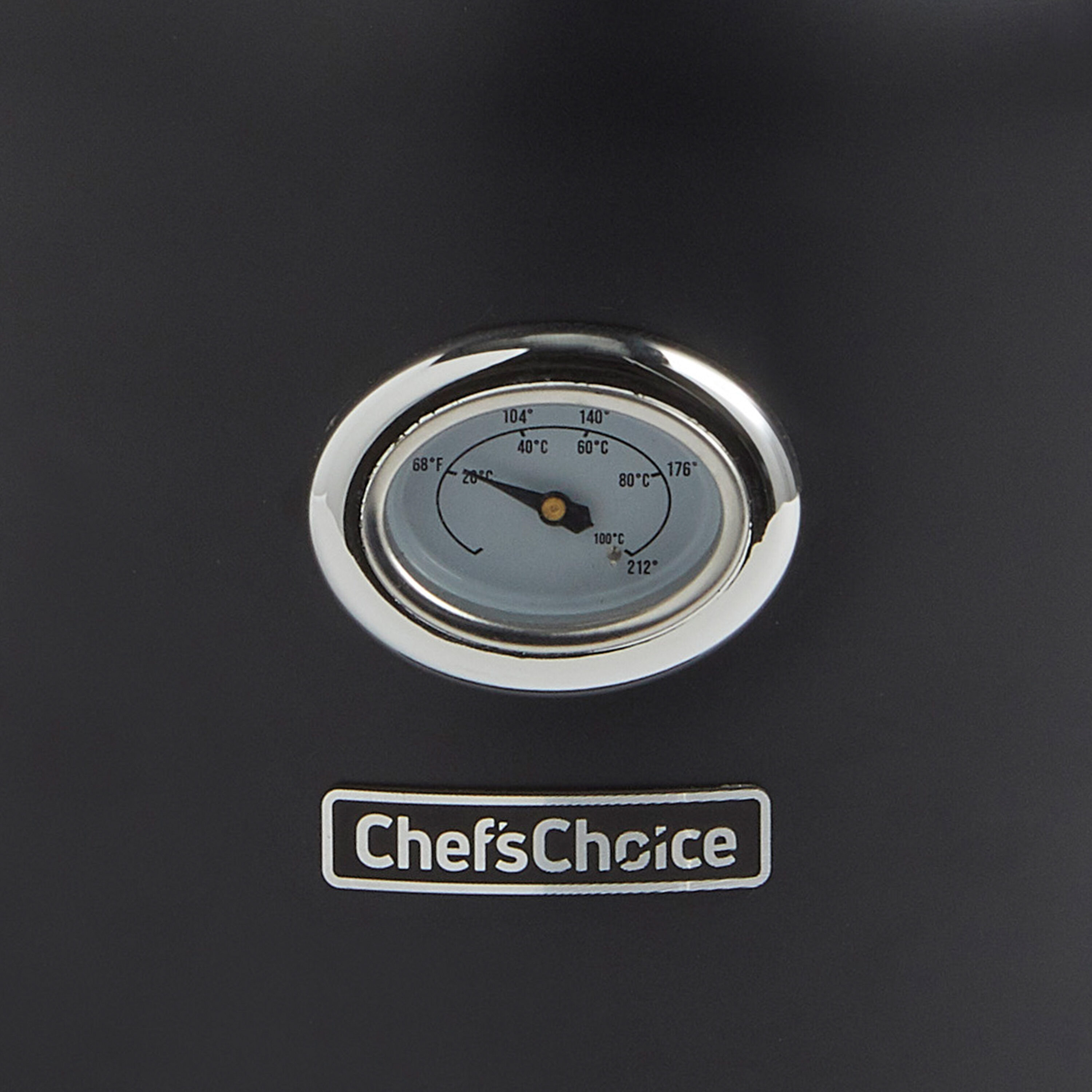 Chef SChoice Matte Black 7 Cup Corded Manual Electric Kettle At Lowes Com   64049437 