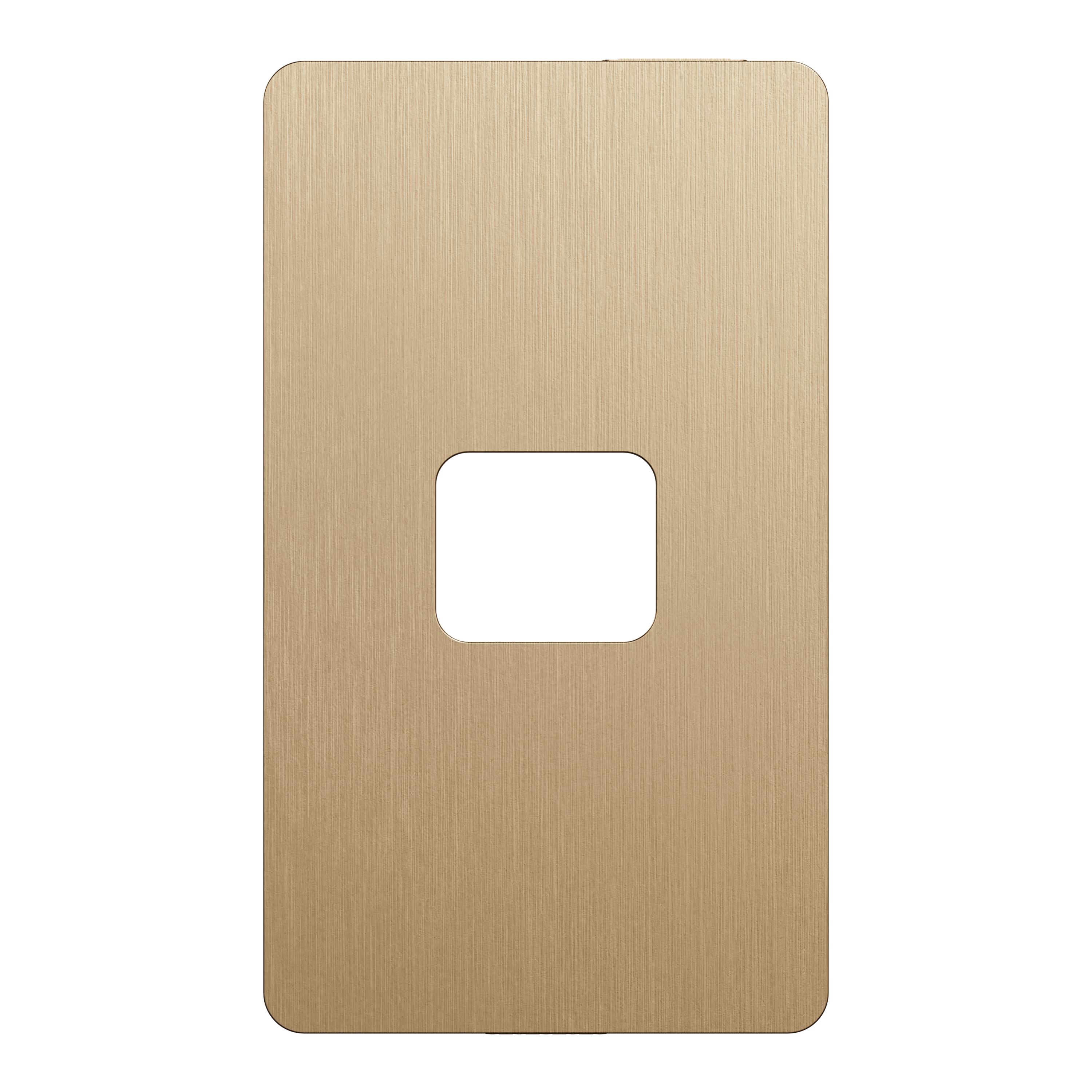 Square D SQWVS31103BZ XD Series 1 -Gang Standard Size Bronze Polycarbonate Indoor Screwless Cover plate Wall Plate