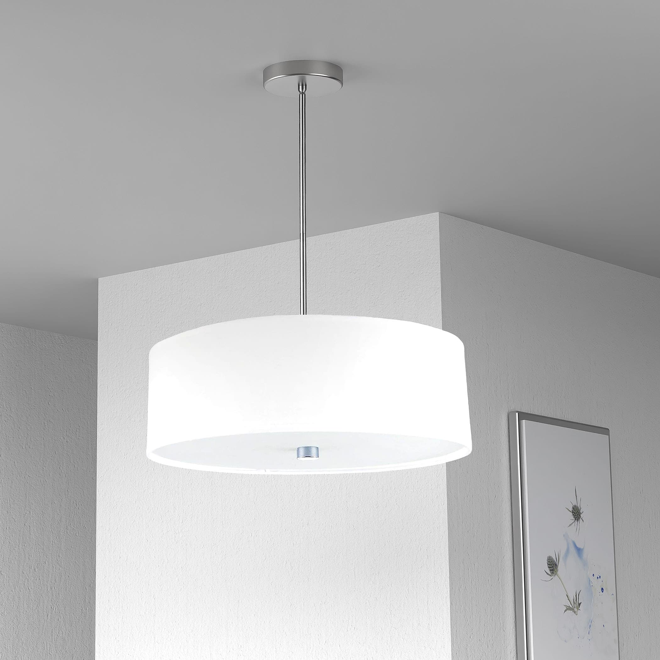 Dainolite 571-204P-PC-WH Pendant-Lights - View #2