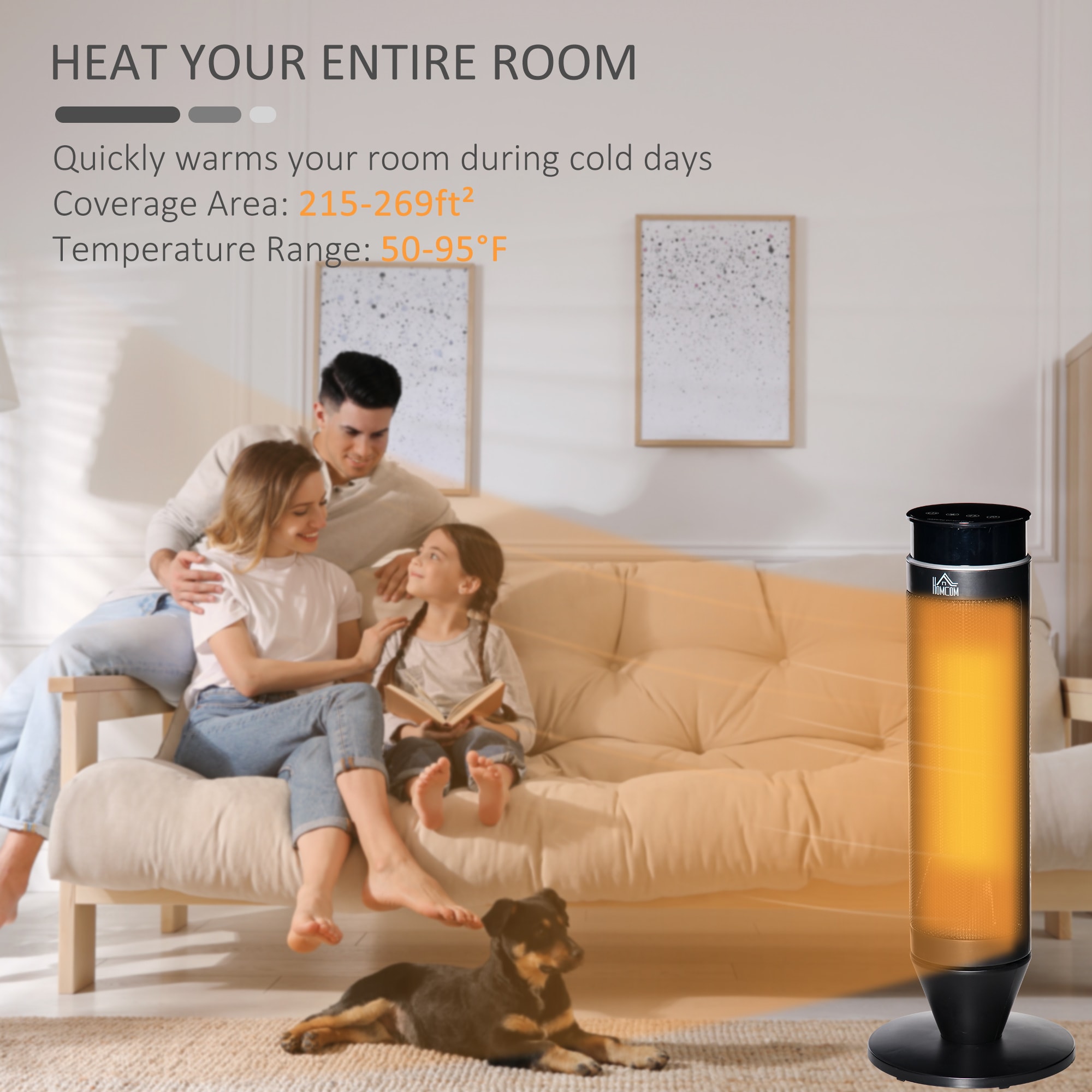 BABOOM BOM-5141039-OR Portable-Electric-Heat - View #4