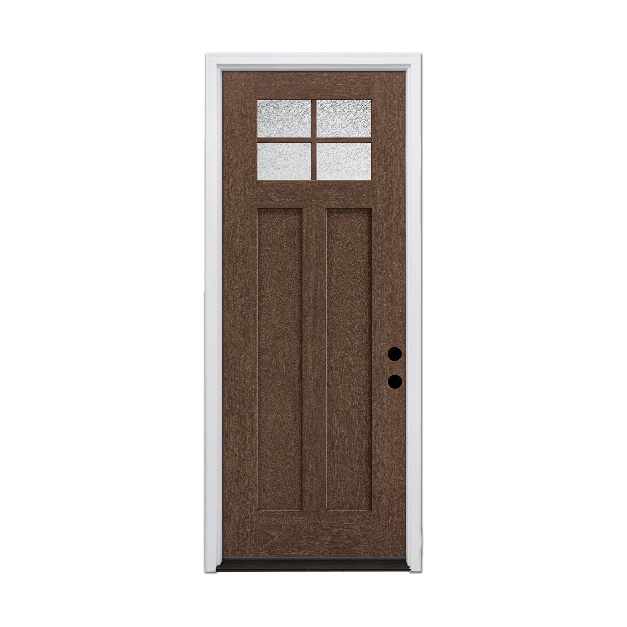 Therma-Tru Fiber Classic 36-in x 96-in x 6-9/16-in Fiberglass Left-hand ...