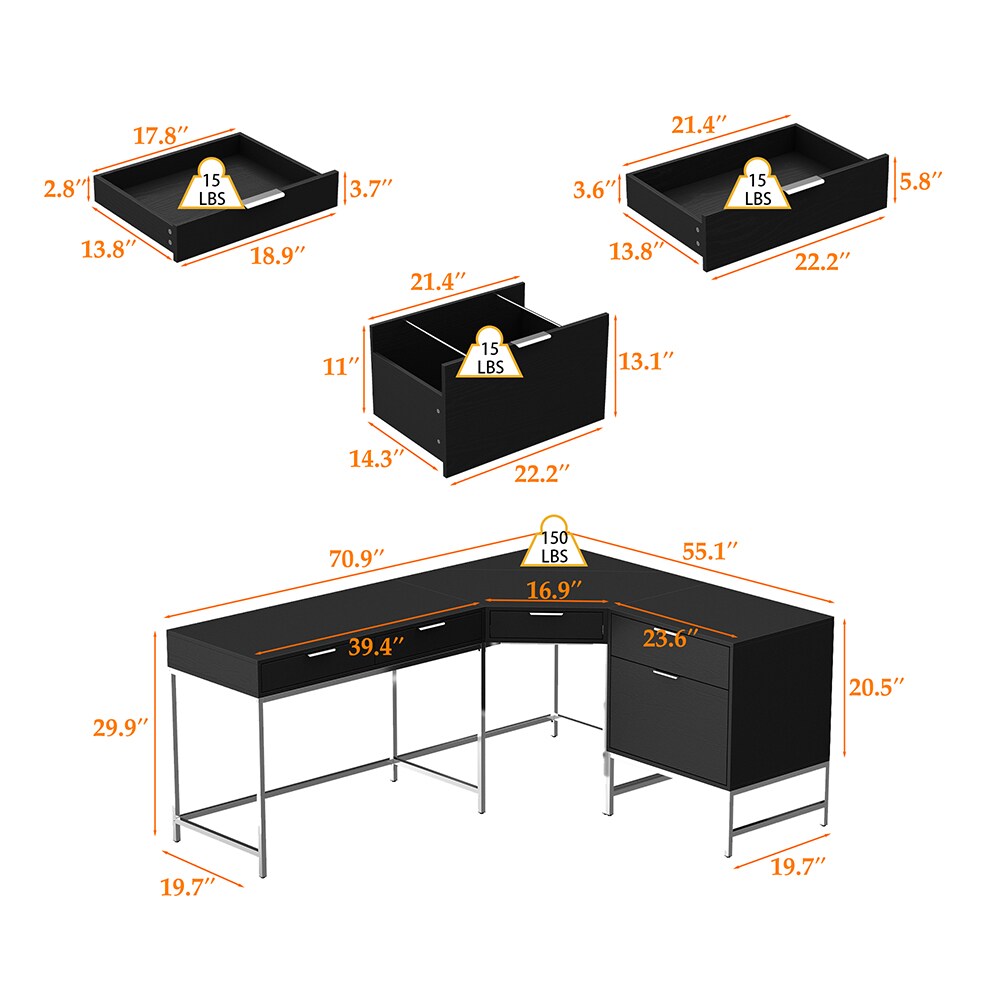 Homsee C-KF210346-01-AB desks - View #19