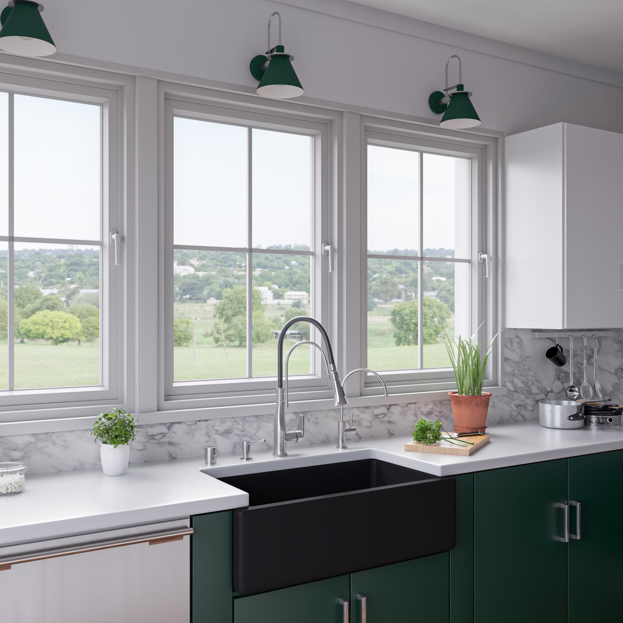 ALFI AB3318HS-BM Kitchen-Sinks - View #8