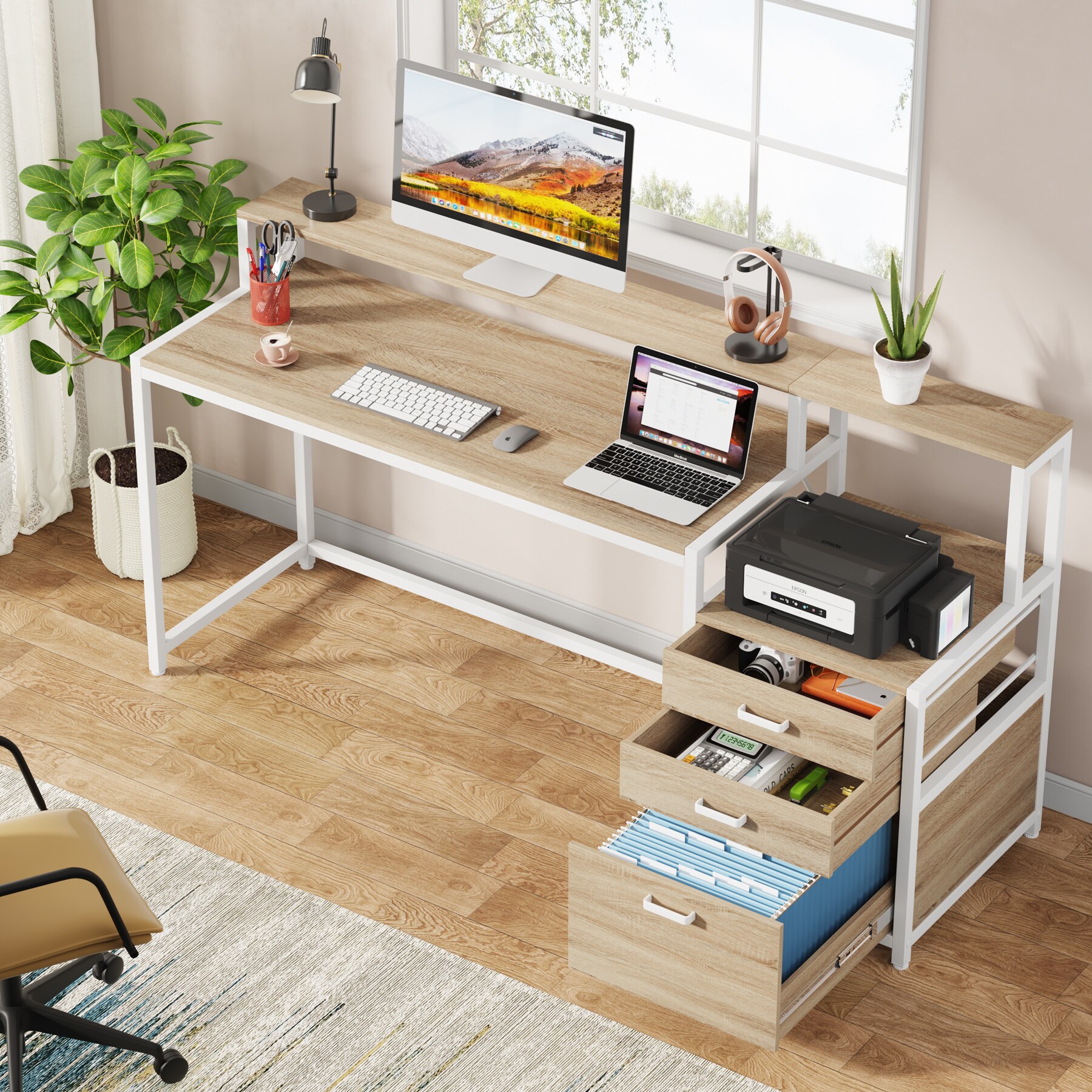 Fnova LWTJ-JW0712 Office-Tables - View #6