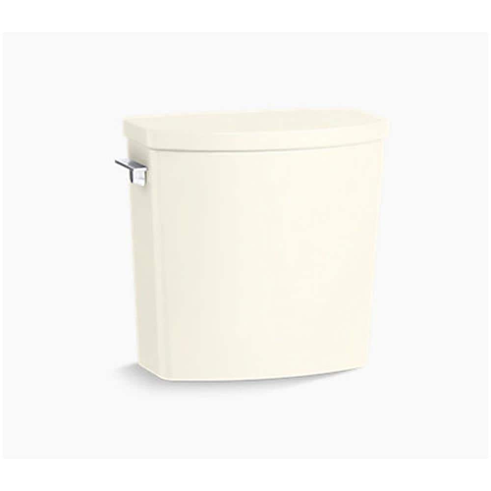 Irvine Biscuit 1.28-GPF Single-Flush High Efficiency Toilet Tank in Off-White | - KOHLER K-20205-96