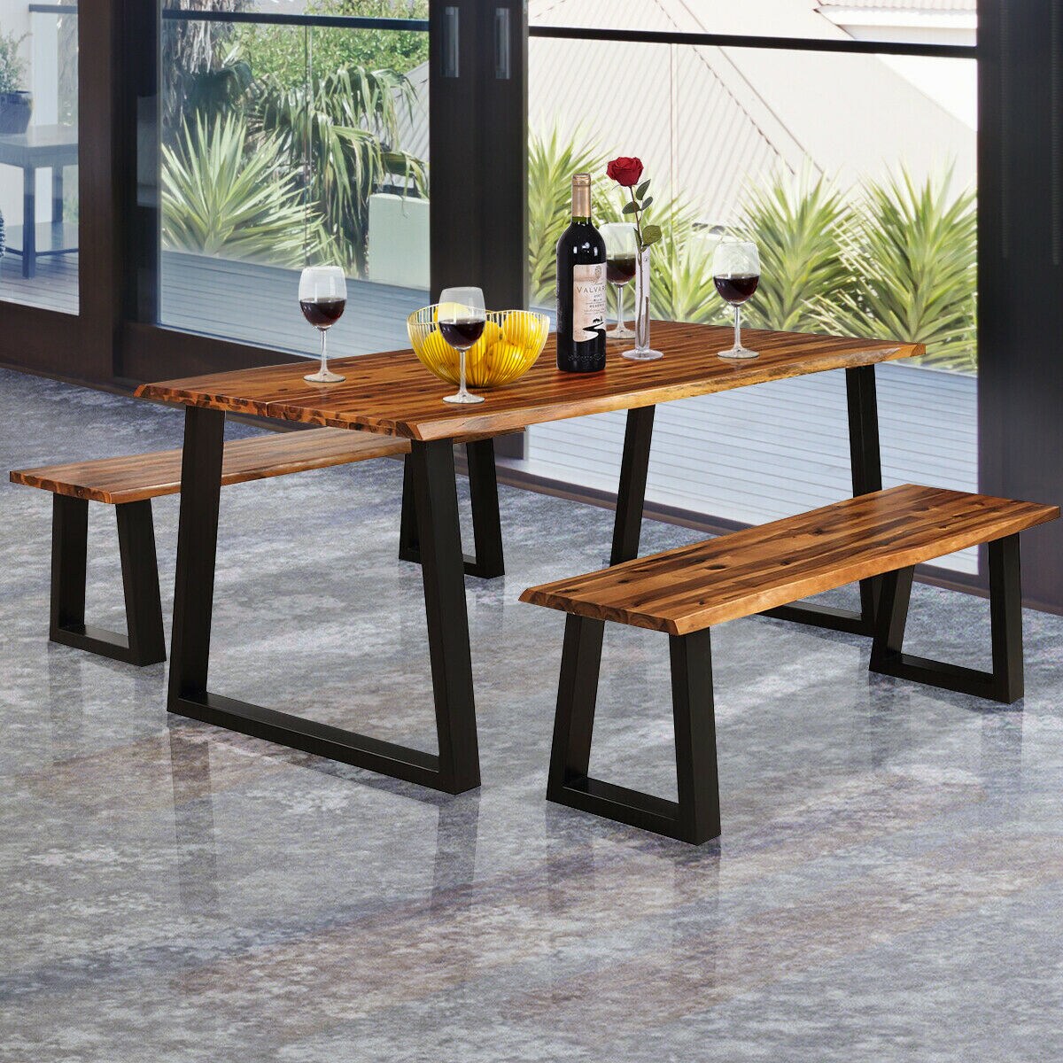 Slickblue D-CO-+66336WH Patio-Tables - View #5