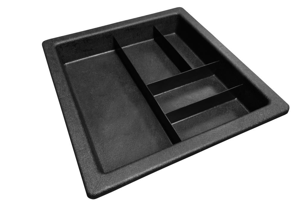 CRAFTSMAN Black Plastic 3-Pocket Truck Box Tray