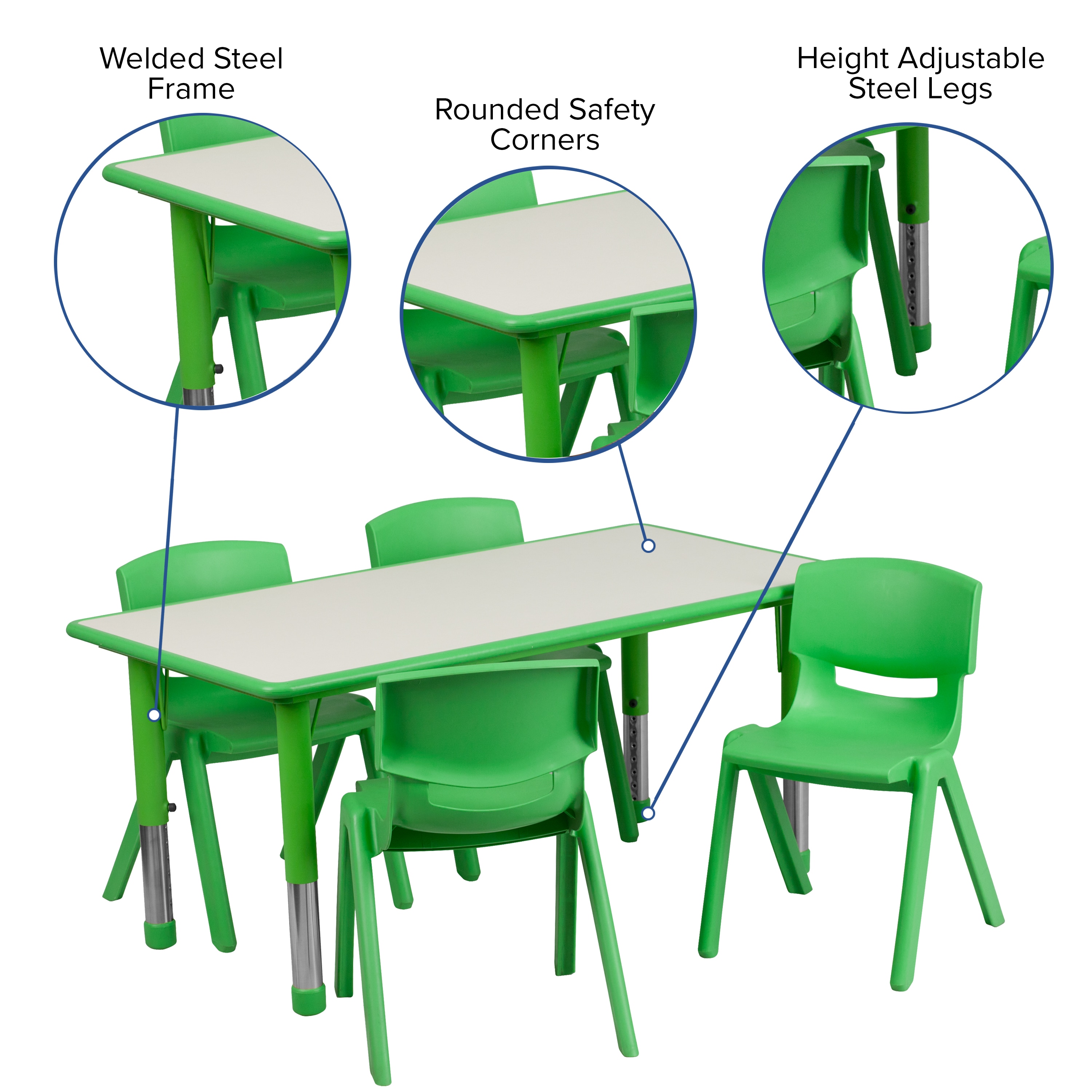Flash Furniture 847254078221 Kids-Play-Tables - View #5