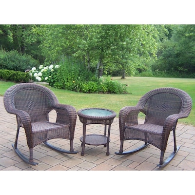 Resin Wicker Patio Furniture Sets At, Vinyl Wicker Patio Chairs