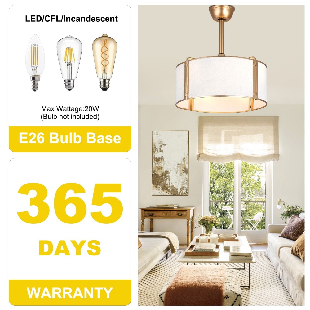 Oaks Decor DC2034OKEL-G Ceiling-Fans - View #3