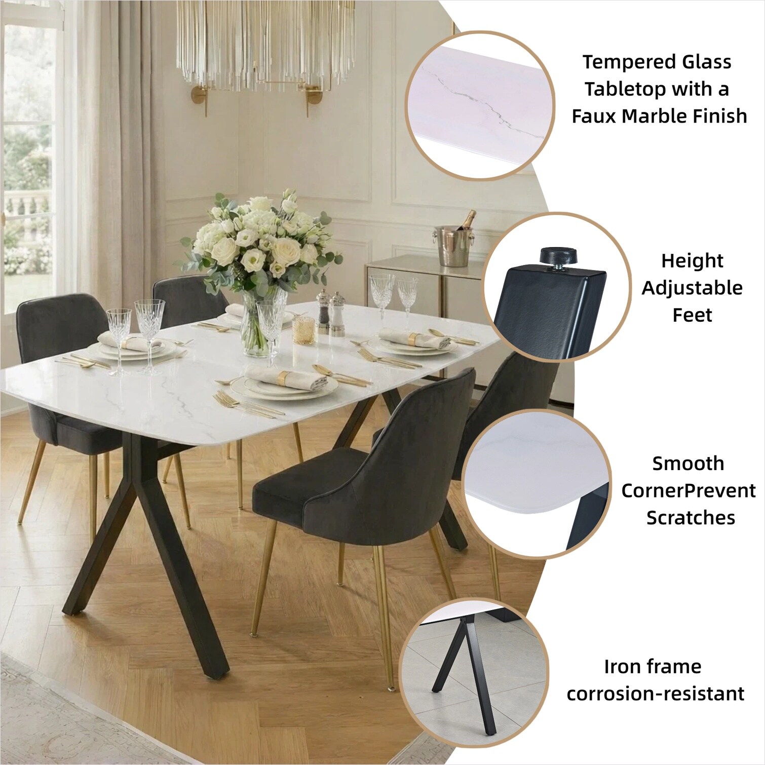 SUNCREAT 3X27NORADICC Dining-Tables - View #5