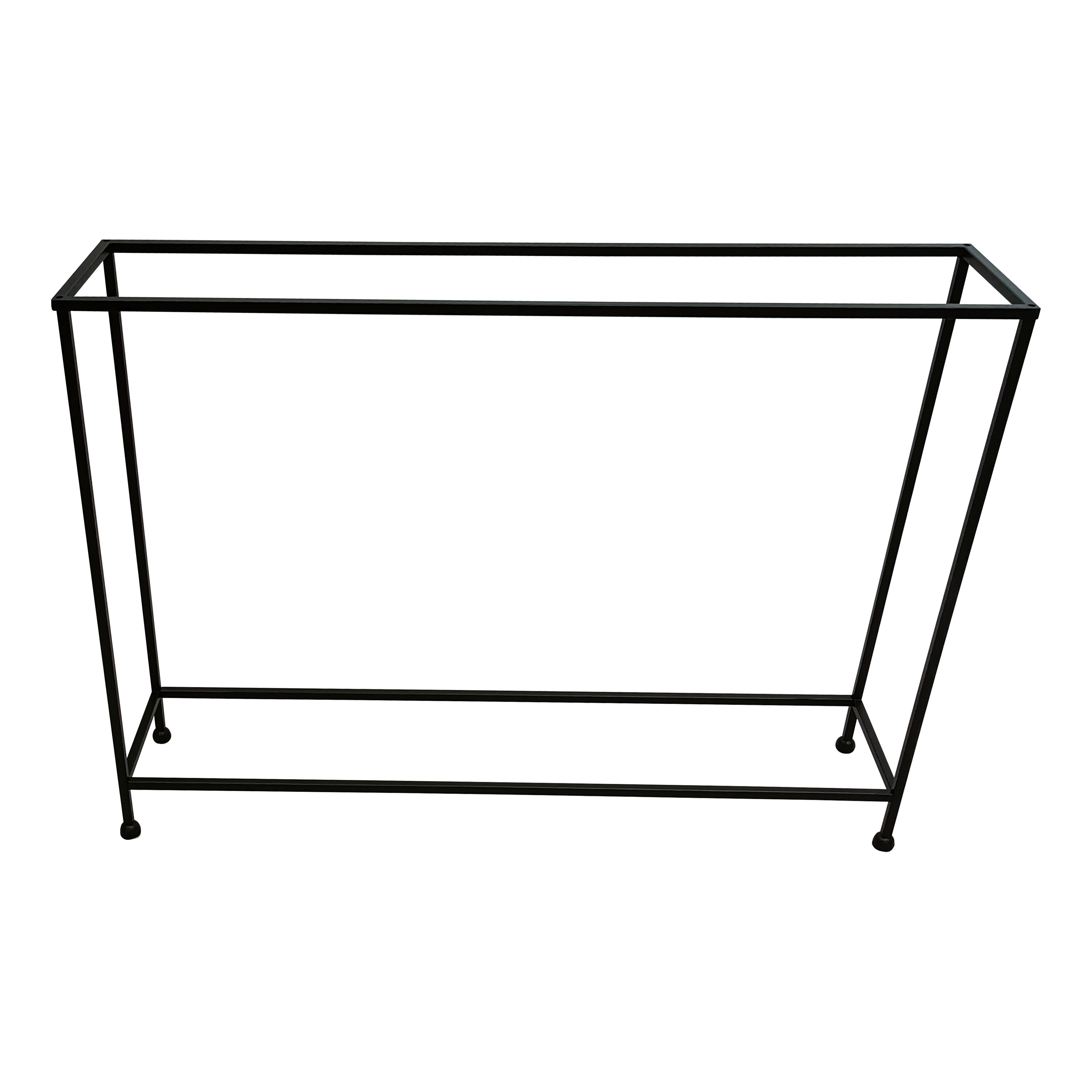 Aurelia 48-Inch Bronze Tray Top Console Table with Storage