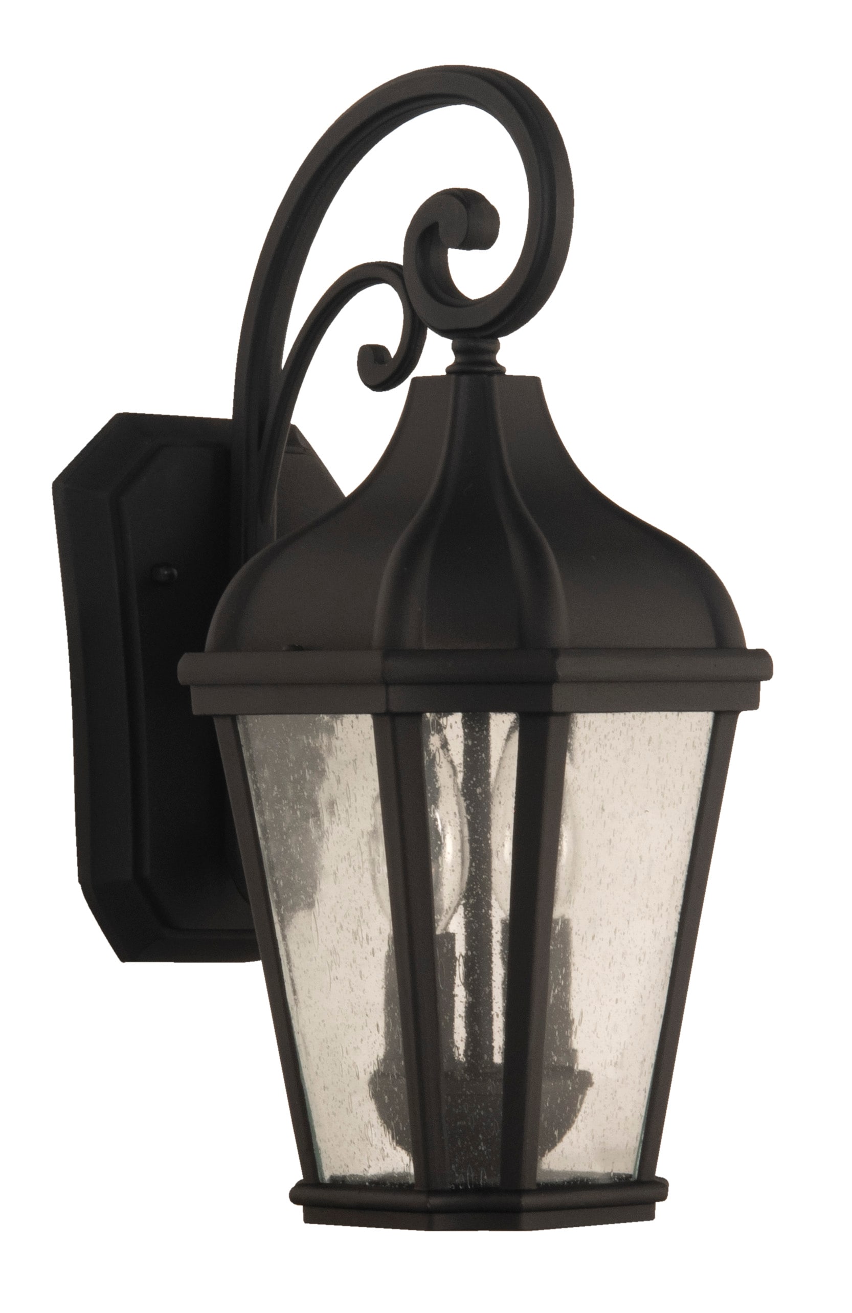 Craftmade ZA3014-TB Briarwick 2 -Light 15-in H Matte Bronze Hardwired Outdoor Wall Light