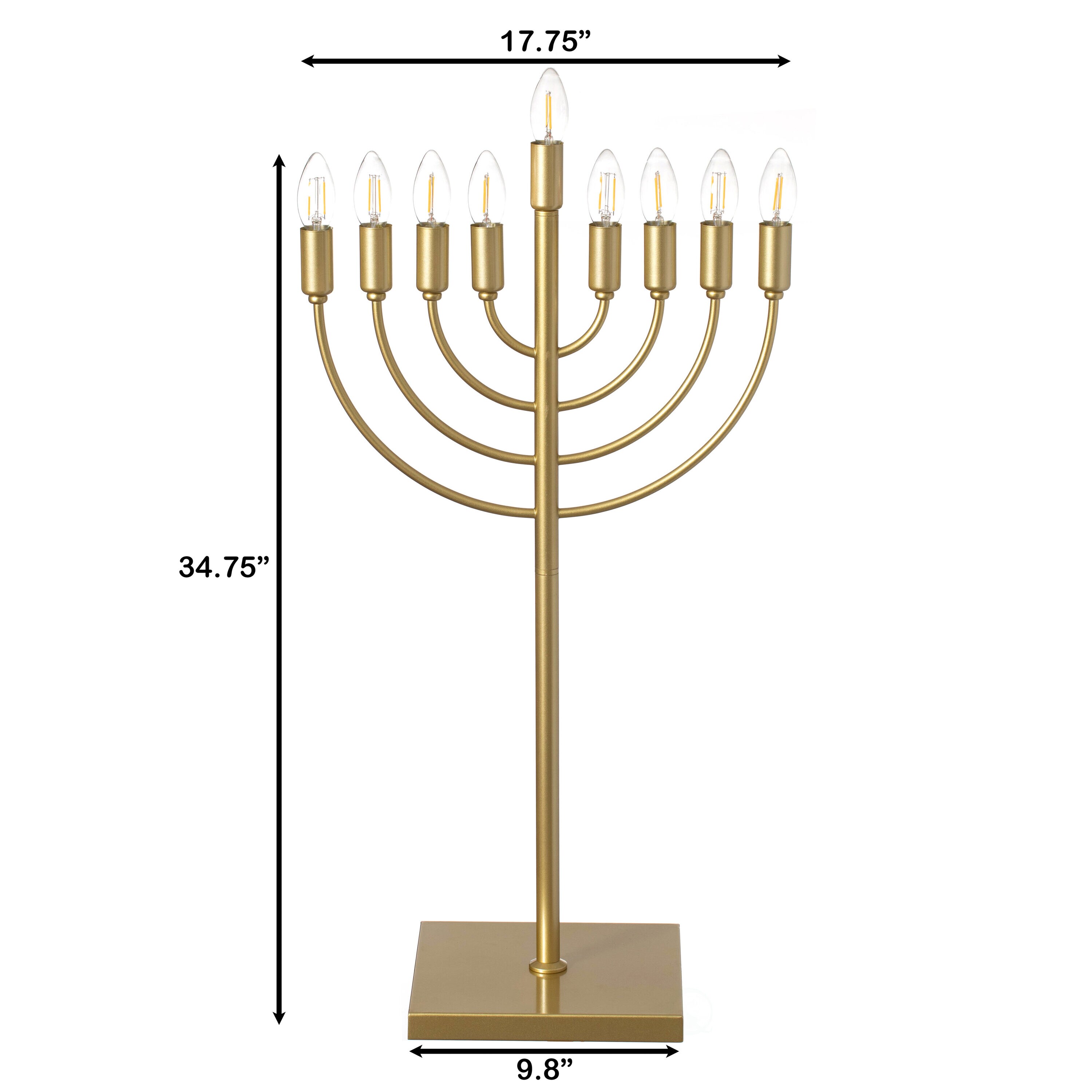 Vintiquewise QI004694GD Indoor-Hanakkah-Decor - View #4