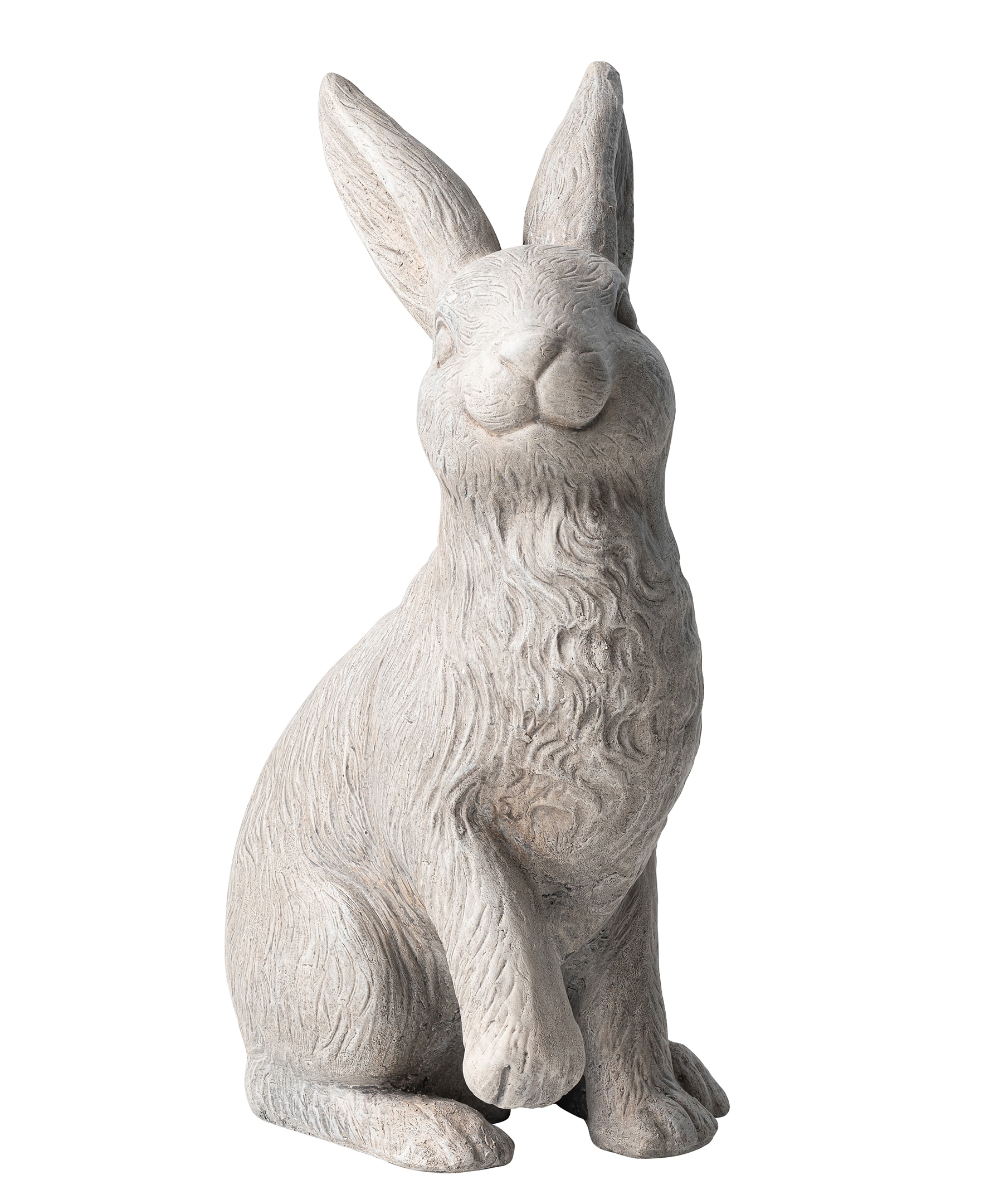 Glitzhome 2025400086 18-in H x 8-in W Gray Garden Statue