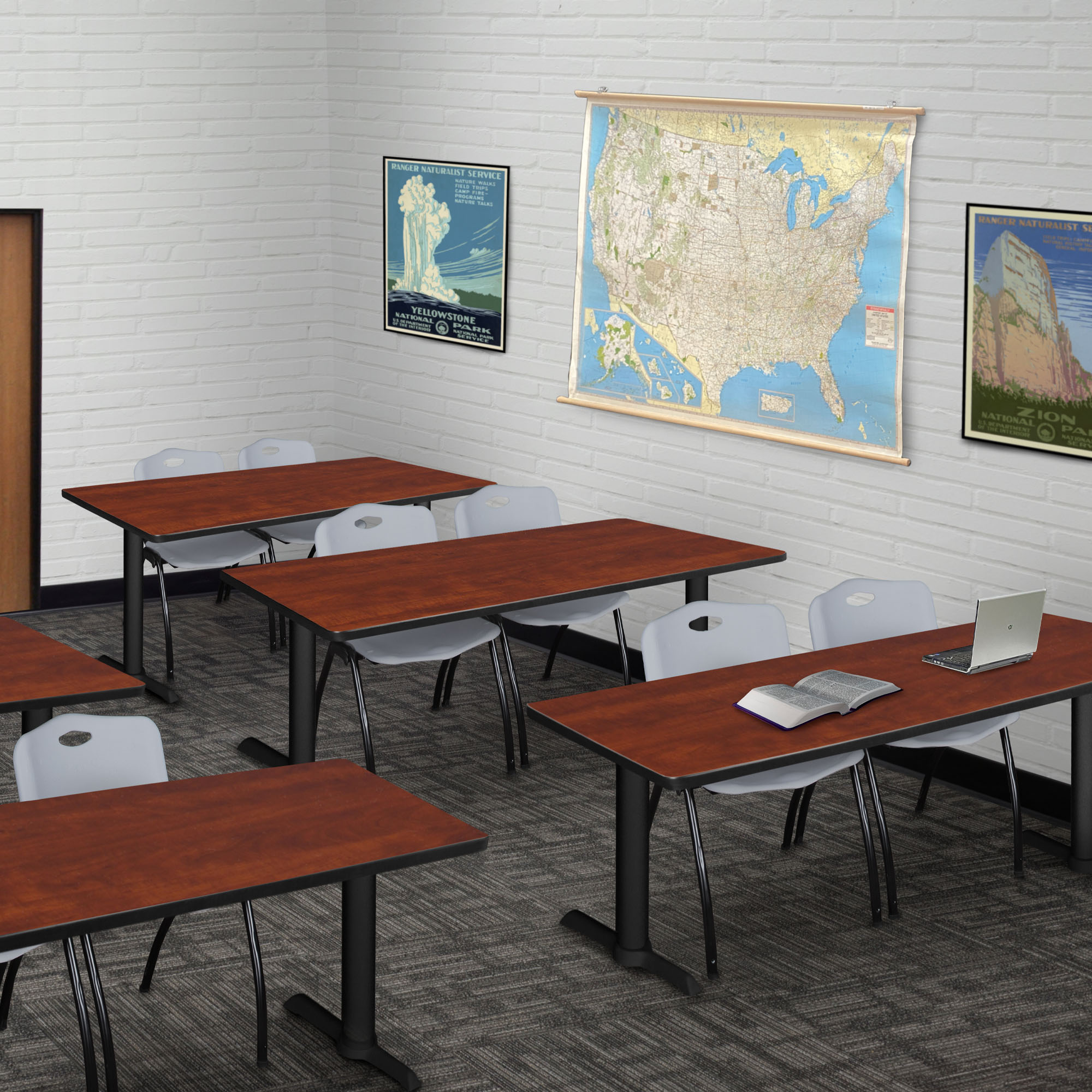 Regency MTRCT6024CH47GY Office-Tables - View #9