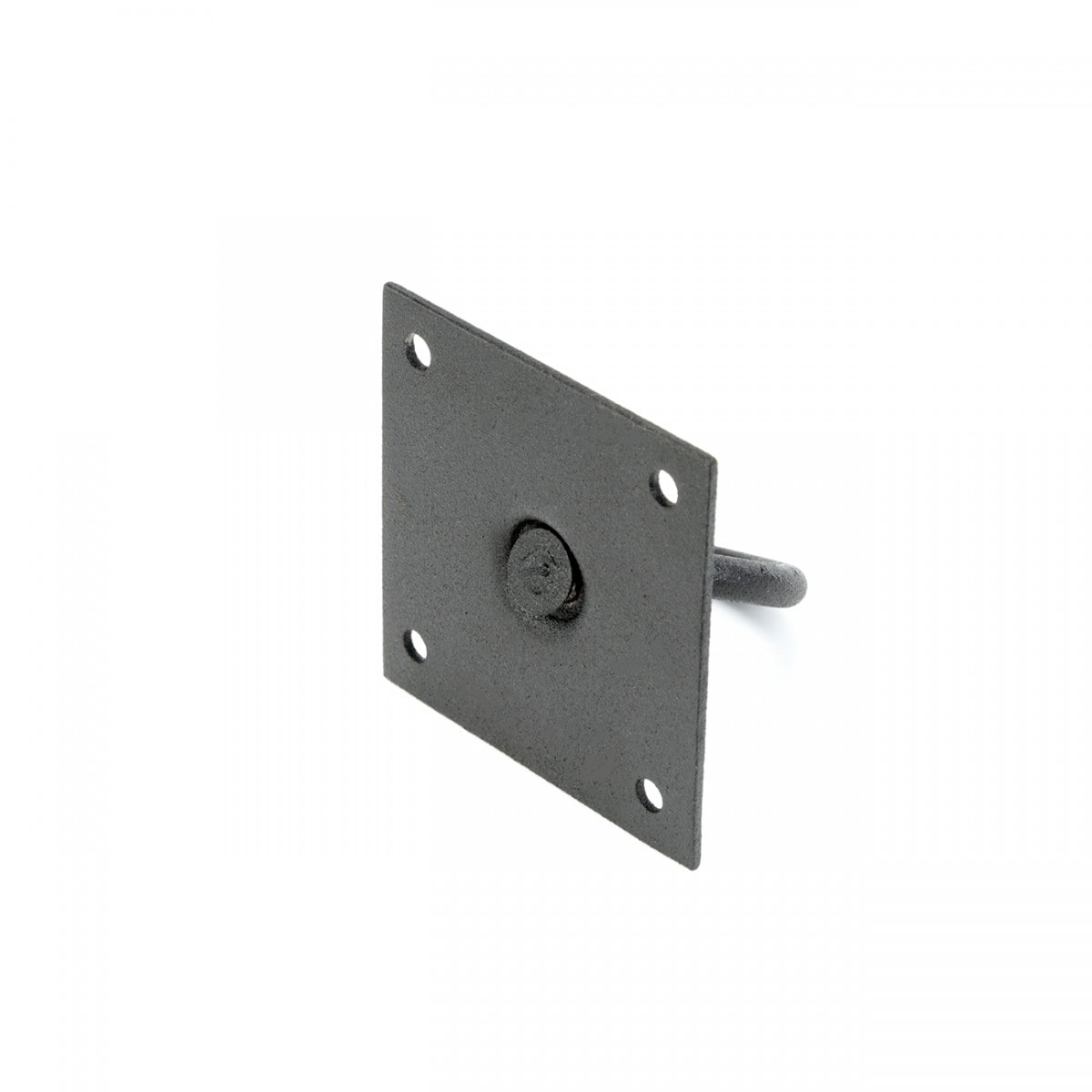 Black Wrought Iron Traditional Cabinet Drawer Pull Handle