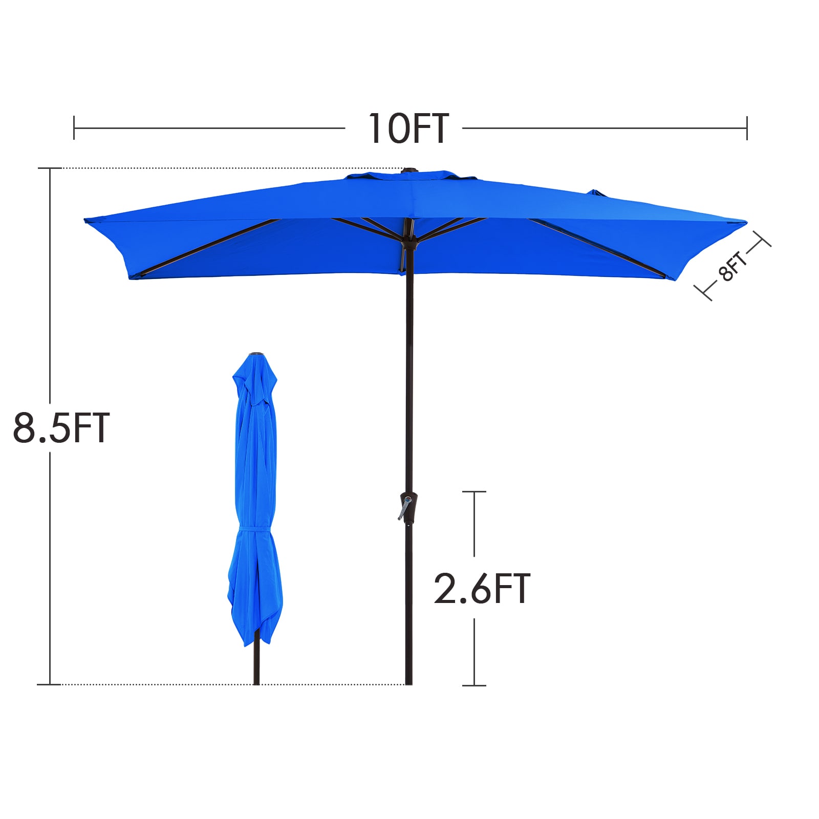 VOUA 8.5ZZS-BL Umbrellas-2 - View #4