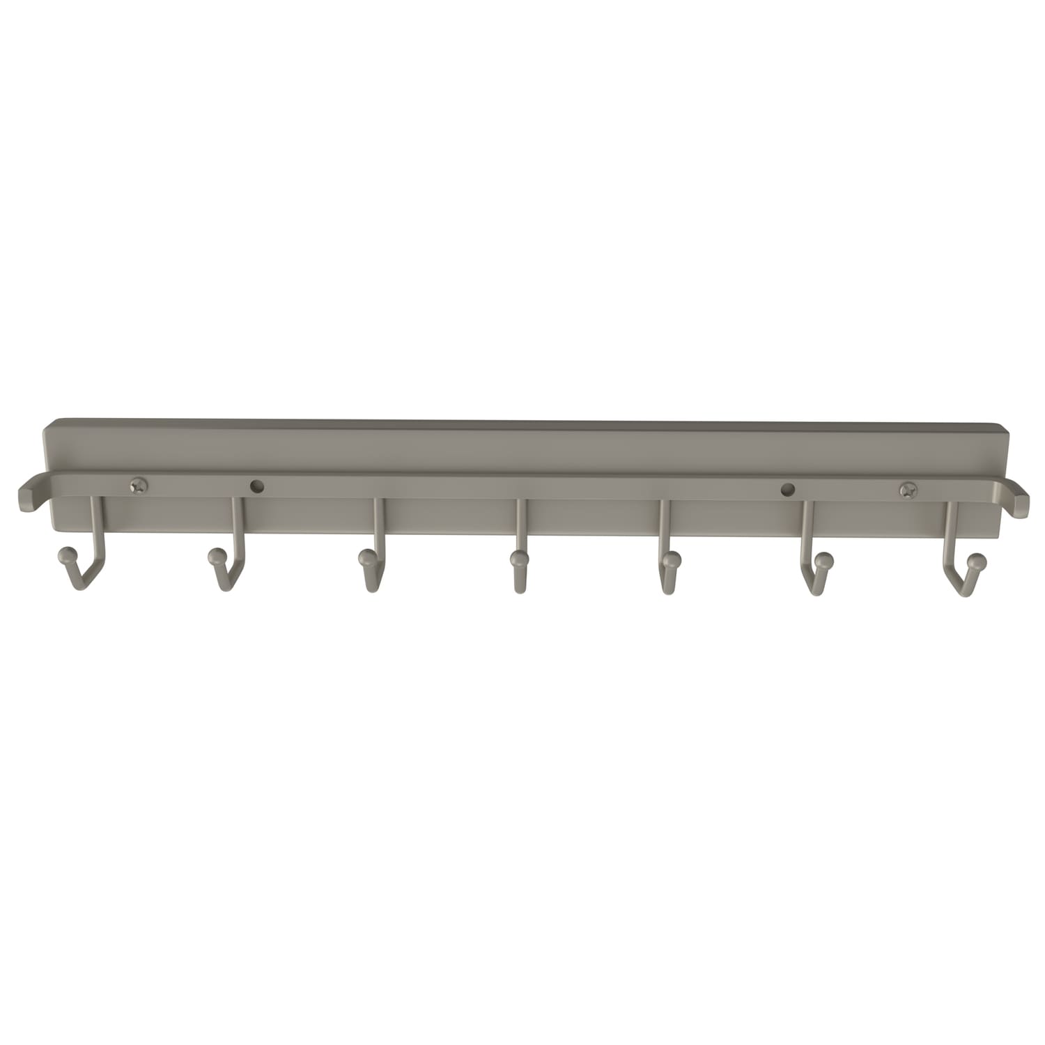 Rev-A-Shelf 13.46-Inches L x 2.19-Inches H Extendable Satin nickel Metal Closet Rod with Hardware #239039