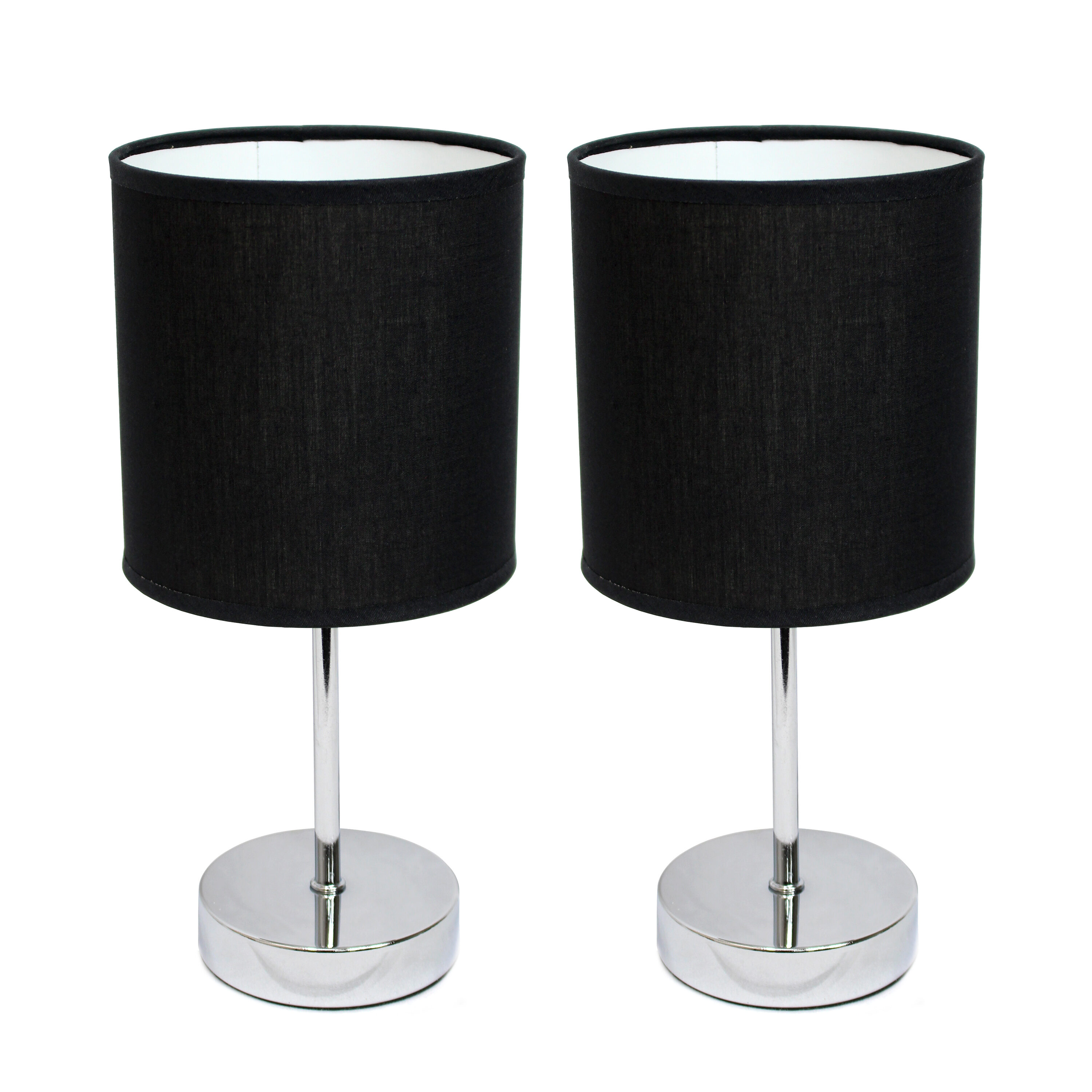 Simple Designs LT2007-BLK-2PK Lamp-Sets - View #2