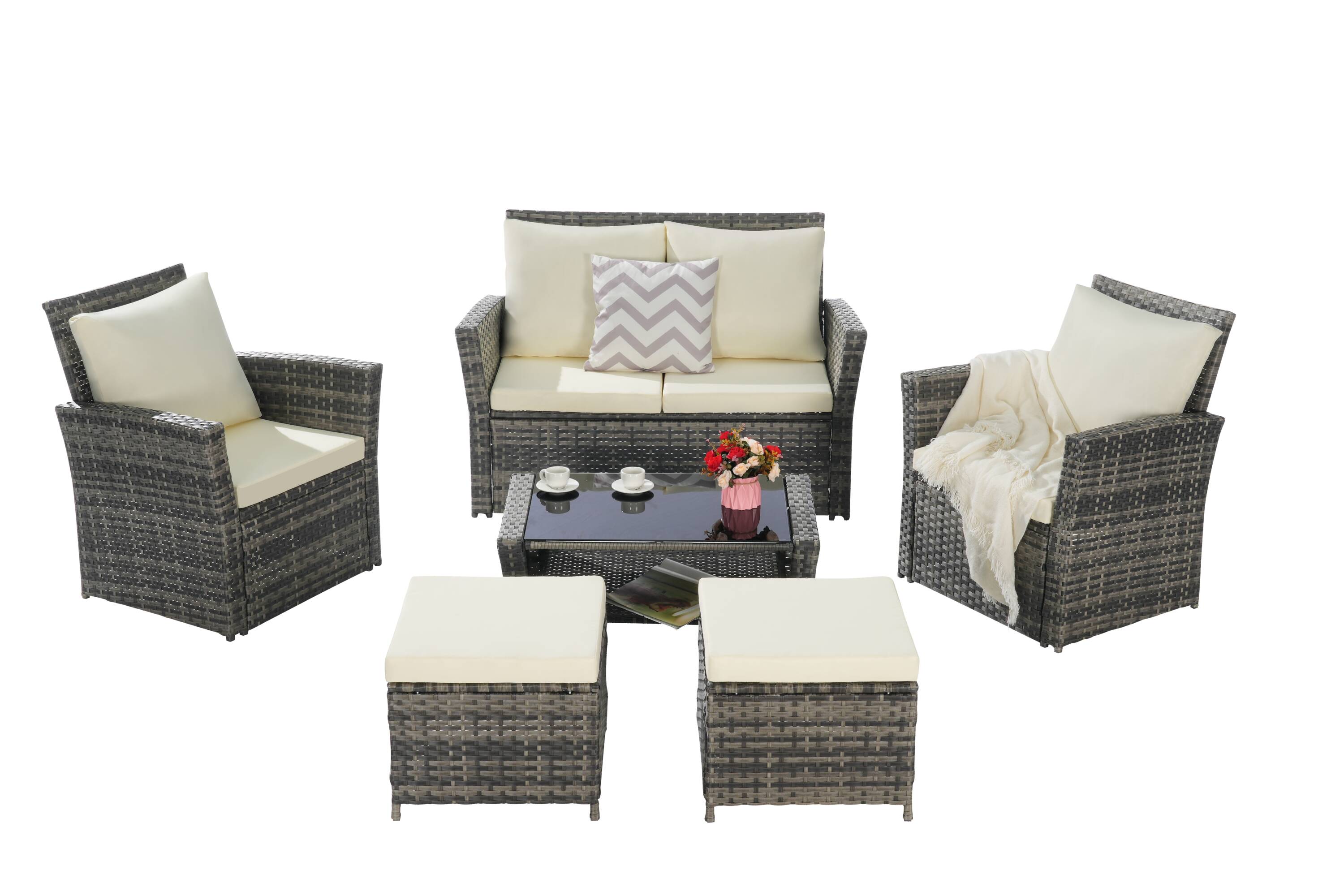 SANSTAR LRS-WS102SN Patio-Conversation-Sets - View #4