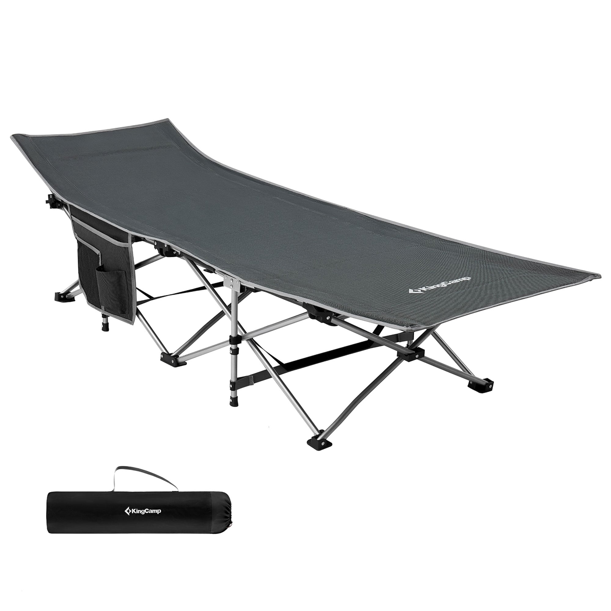 KingCamp 314676 Folding Polyester Large Cot ( 264-lbs. Capacity )