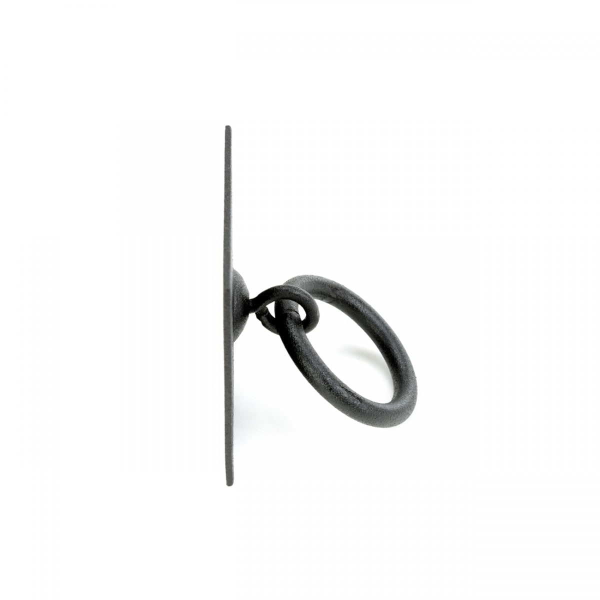 Black Wrought Iron Traditional Cabinet Drawer Pull Handle