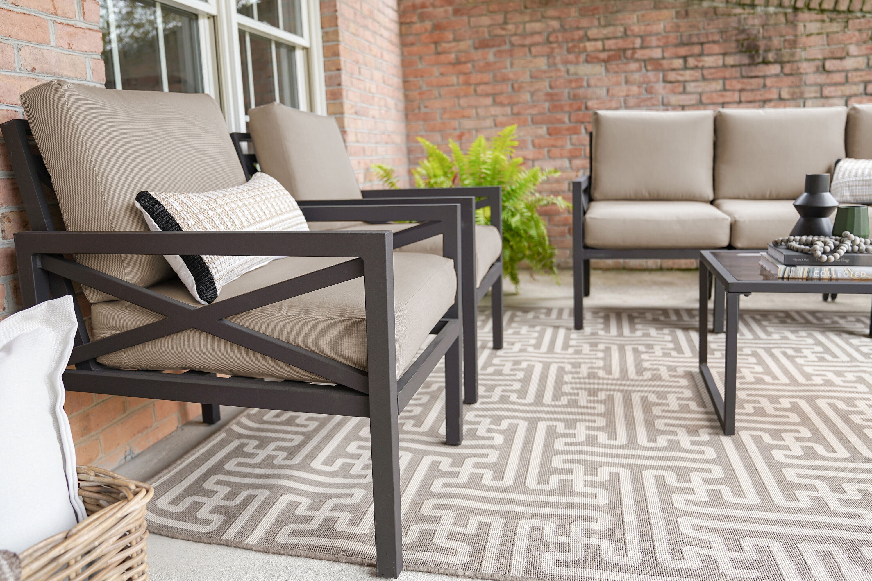 Leisure Made 639288-TAN Patio-Conversation-Sets - View #3